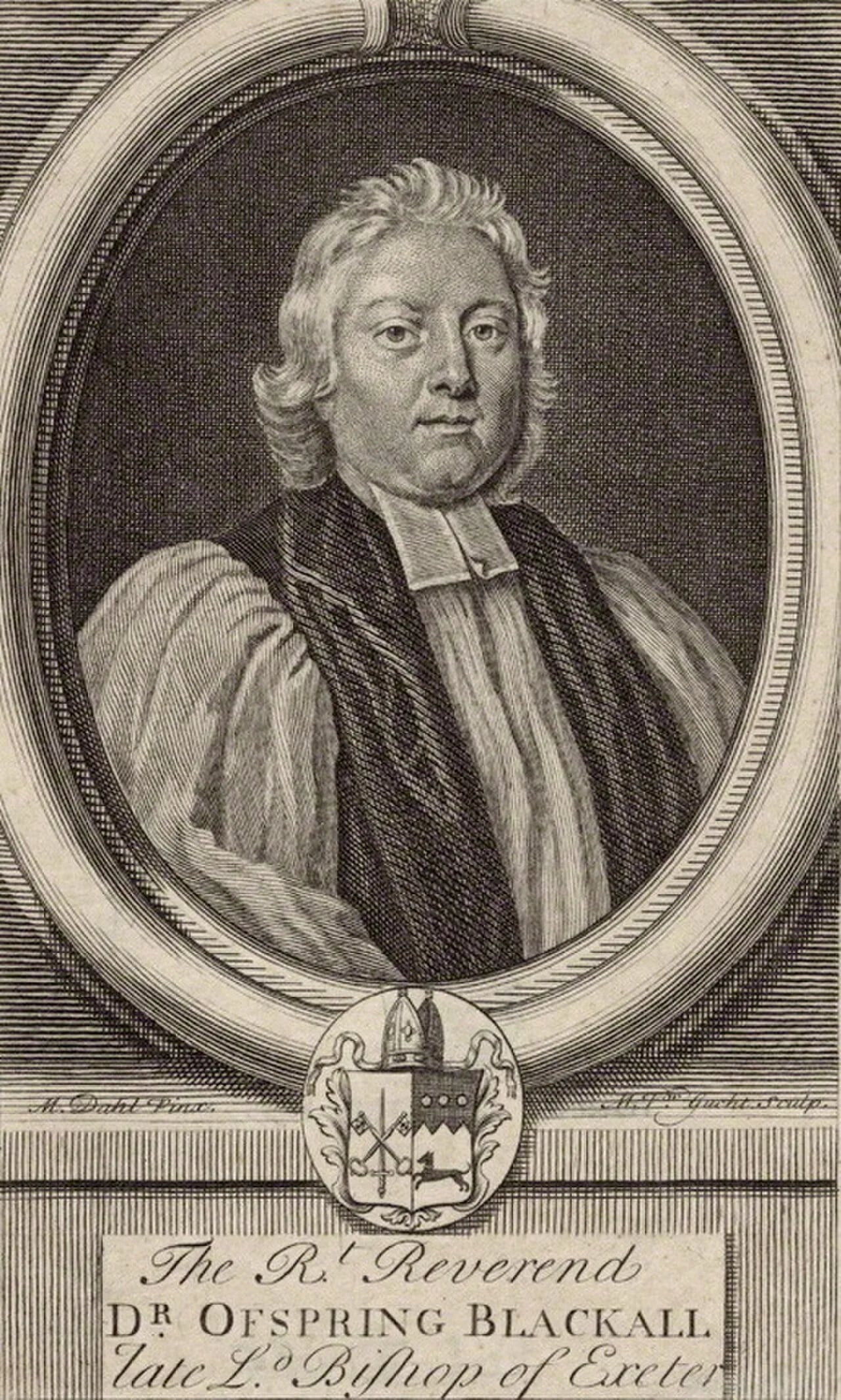 Portrait of Ofspring Blackall (1655–1716) – memorial page