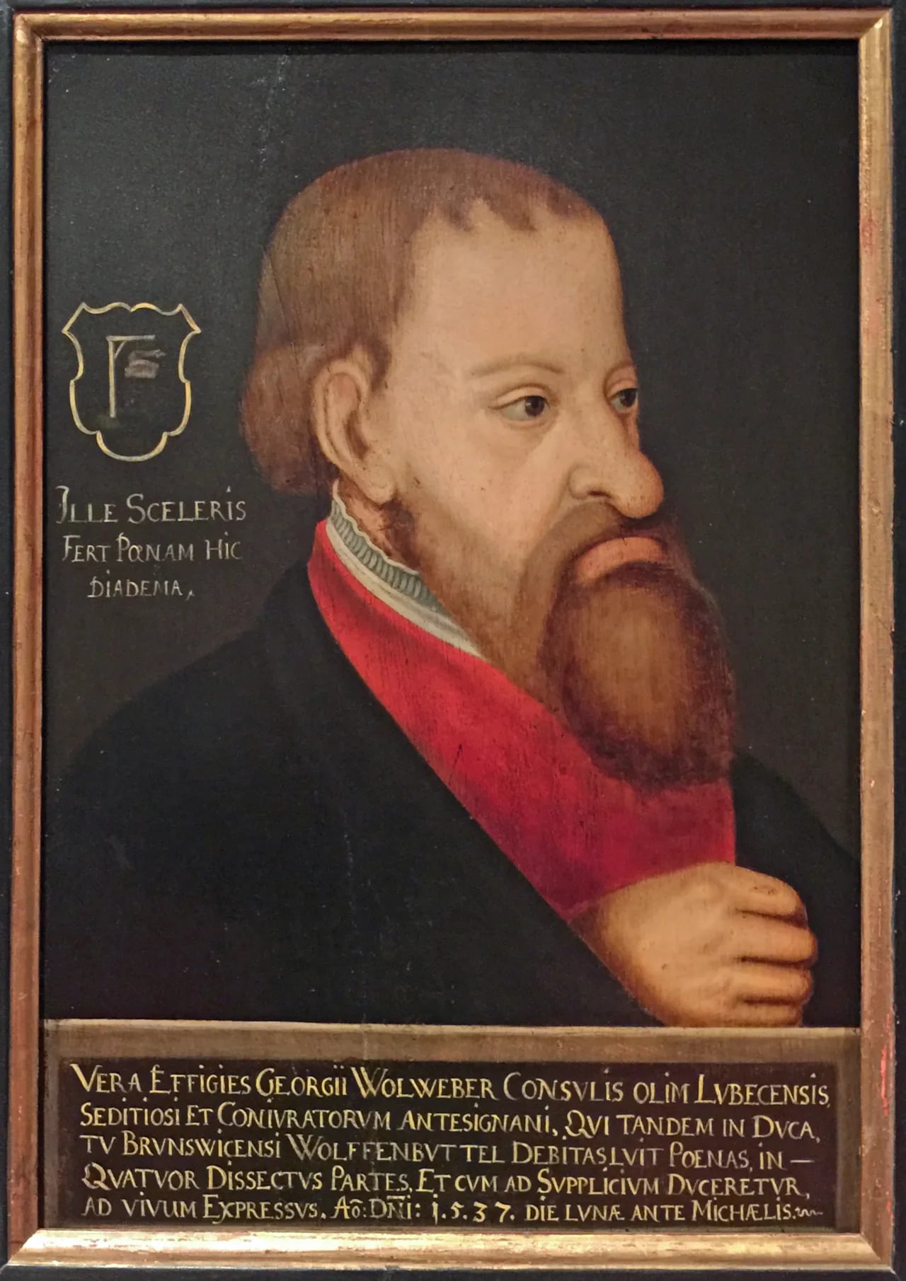 Portrait of Jürgen Wullenwever (1488–1537) – memorial page