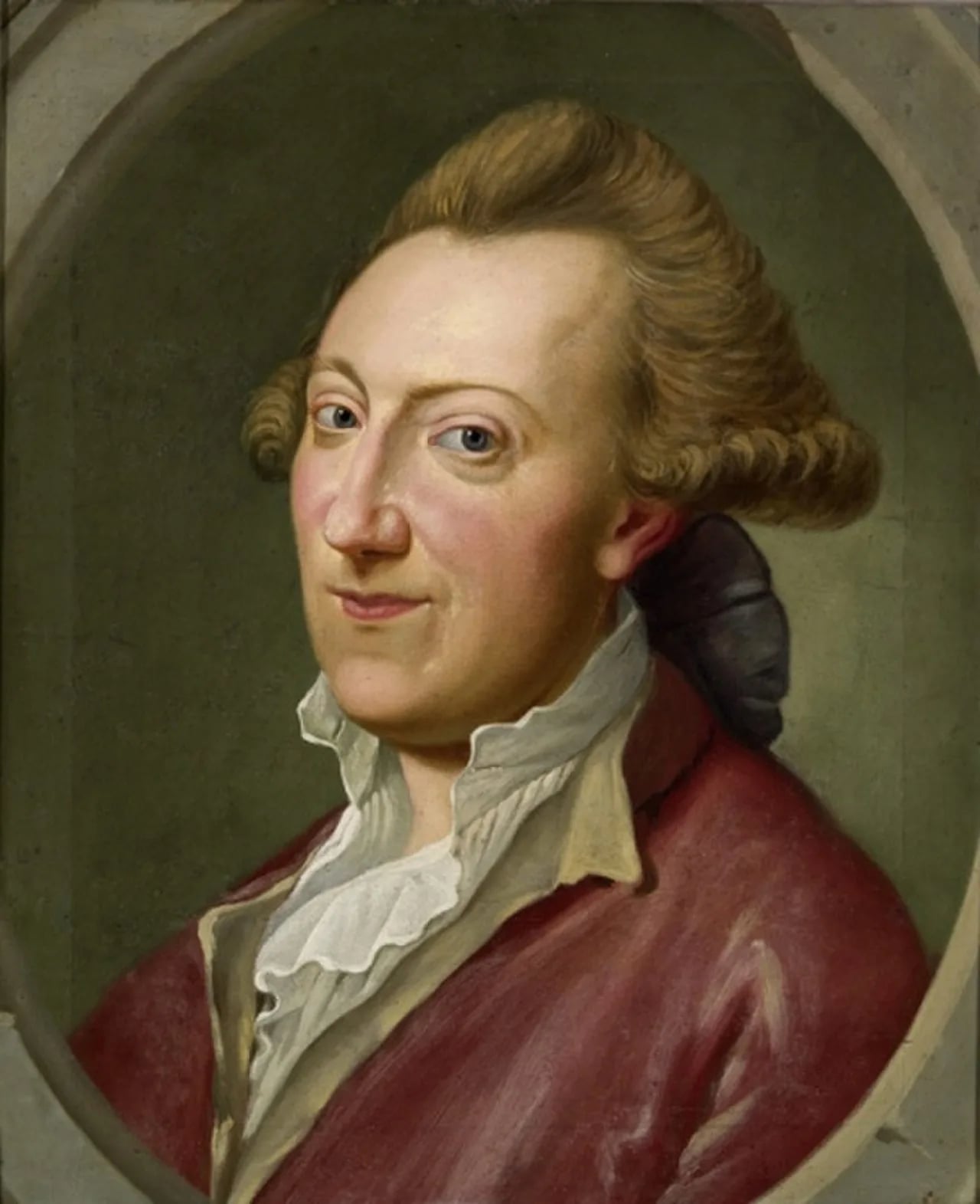 Porträt von Christian Adolph Klotz (1738–1771) – Gedenkseite