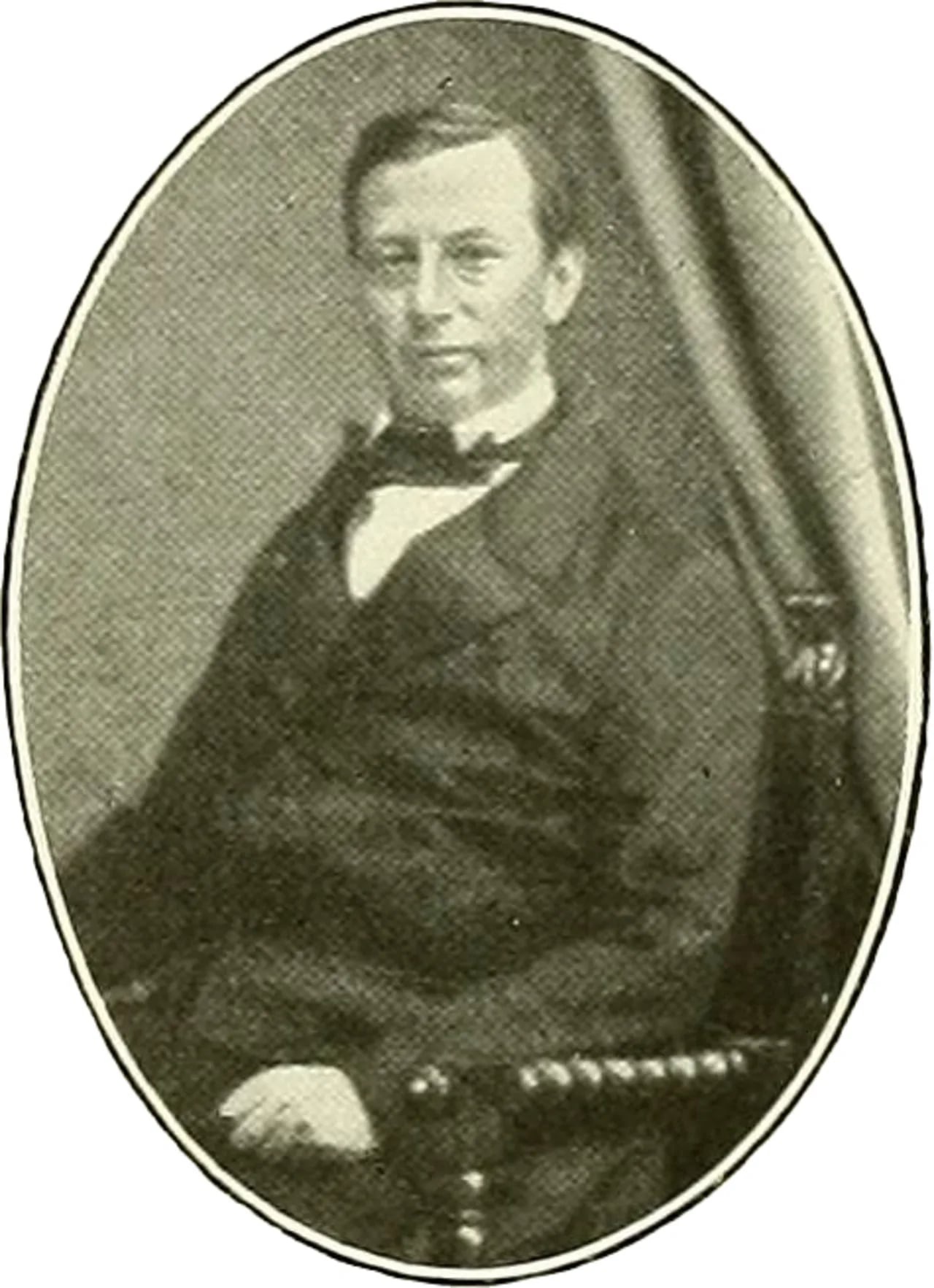 Porträt von Georg Heinrich Mettenius (1823–1866) – Gedenkseite