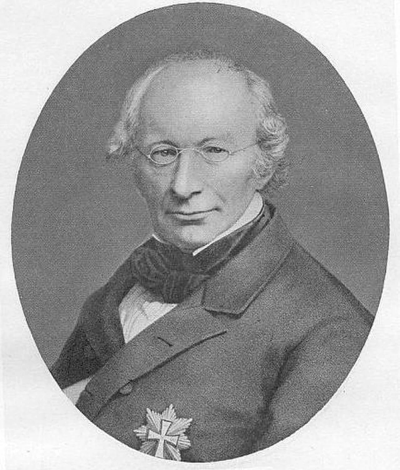 Porträt von Johan Nicolai Madvig (1804–1886) – Gedenkseite