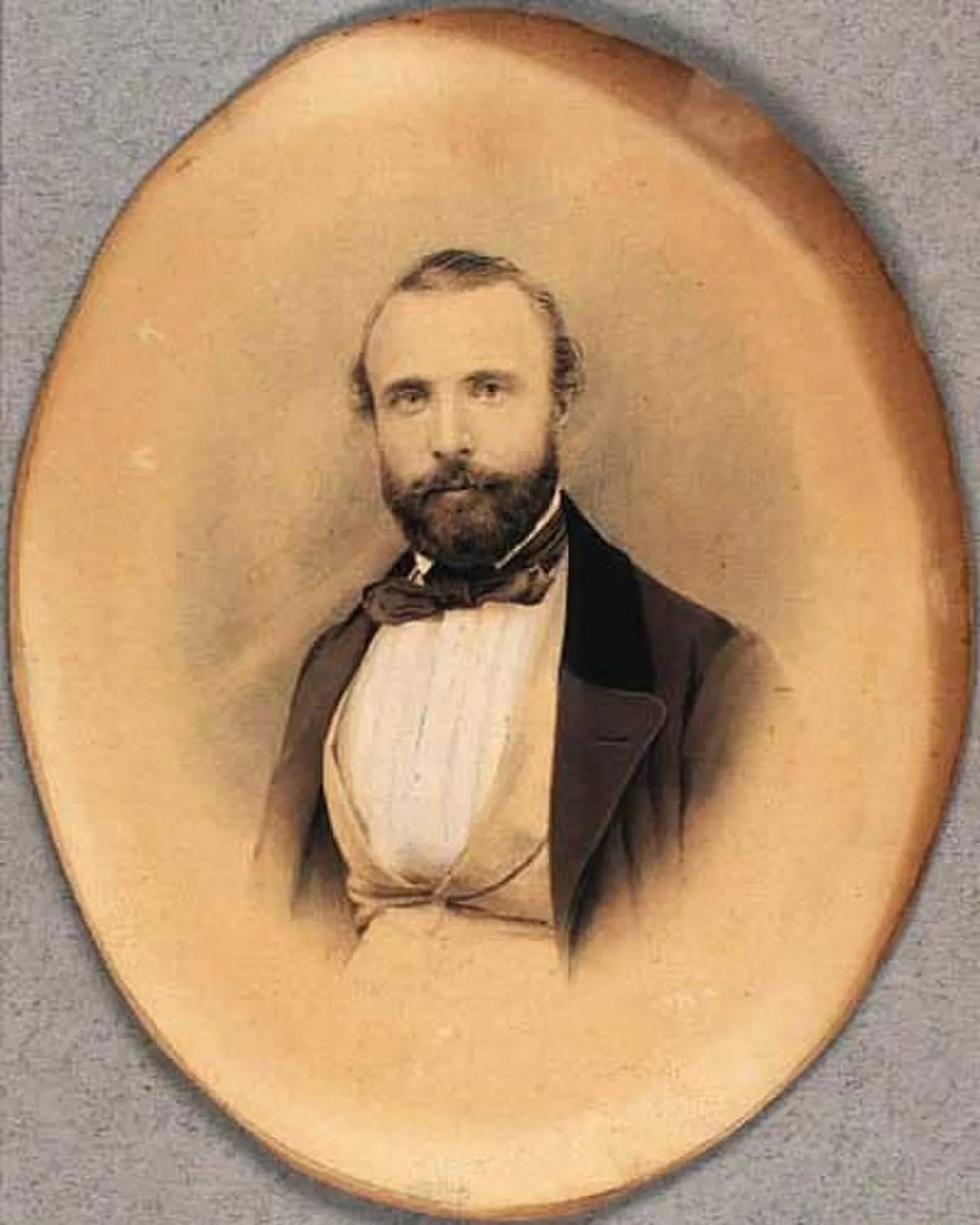 Porträt von Julius Exner (1825–1910) – Gedenkseite