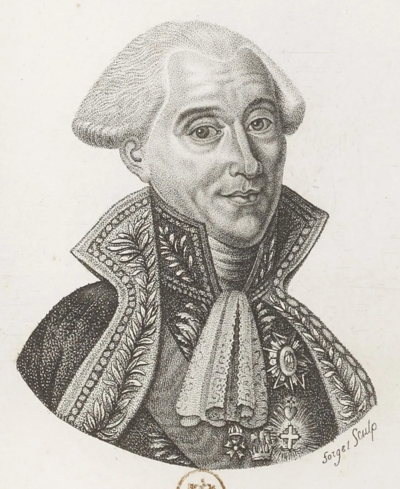Porträt von Michel Gaudin (1756–1841) – Gedenkseite