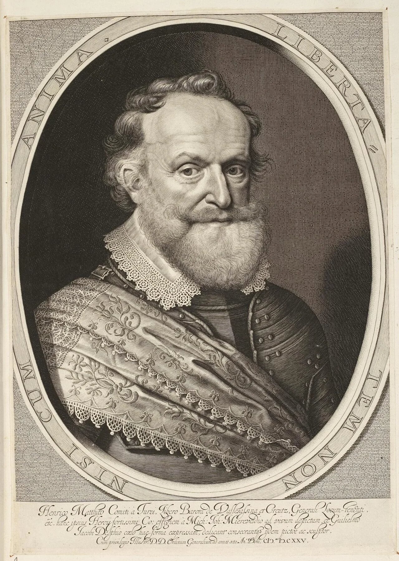 Portrait of Heinrich Matthias von Thurn (1567–1640) – memorial page