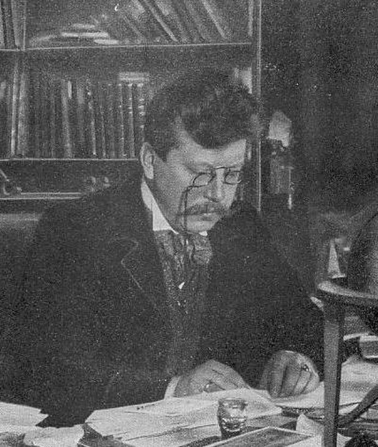 Porträt von Albrecht Dieterich (1866–1908) – Gedenkseite