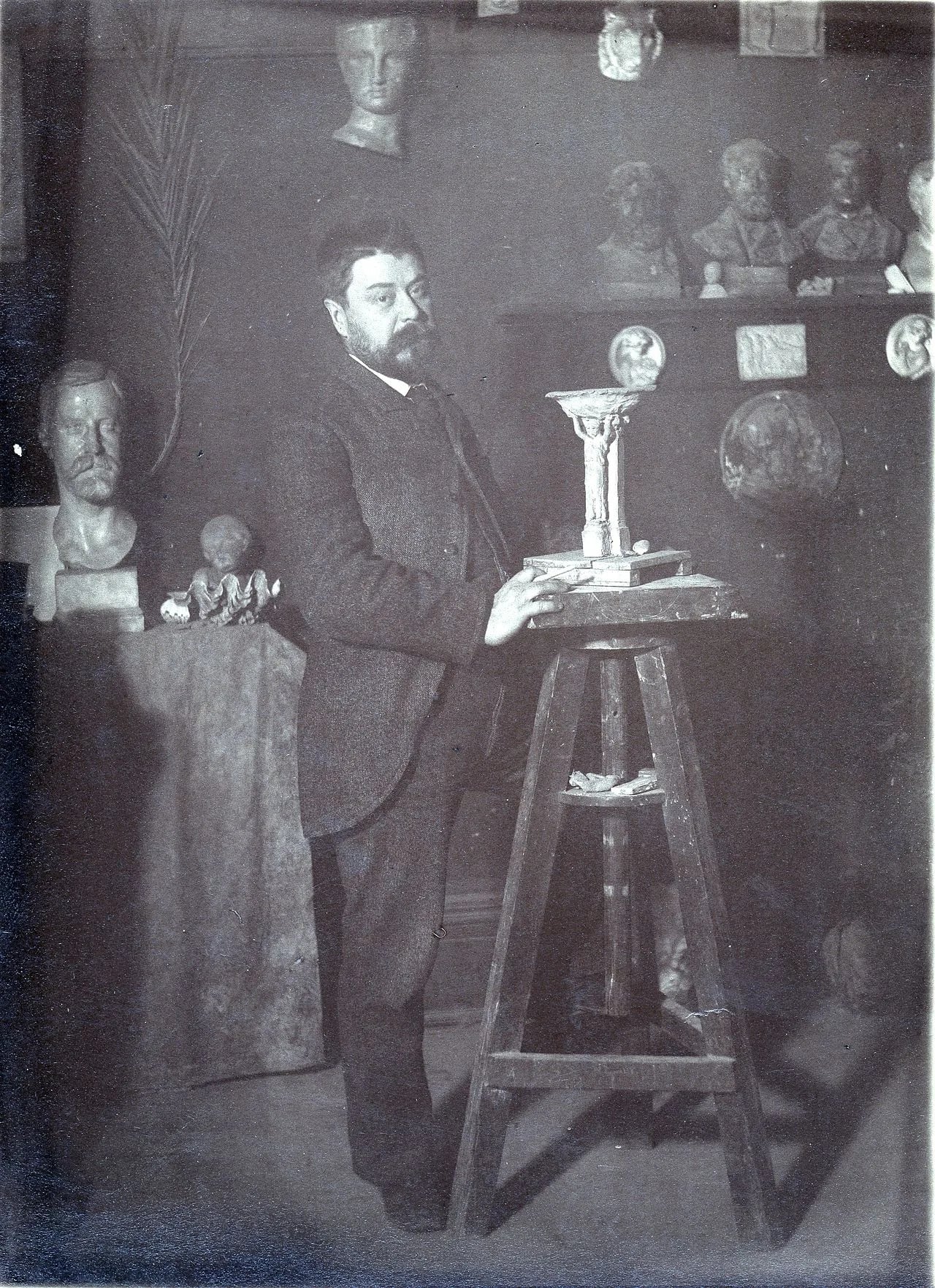 Porträt von Olin Levi Warner (1844–1896) – Gedenkseite