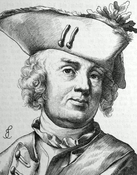 Porträt von Kurt Christoph von Schwerin (1684–1757) – Gedenkseite