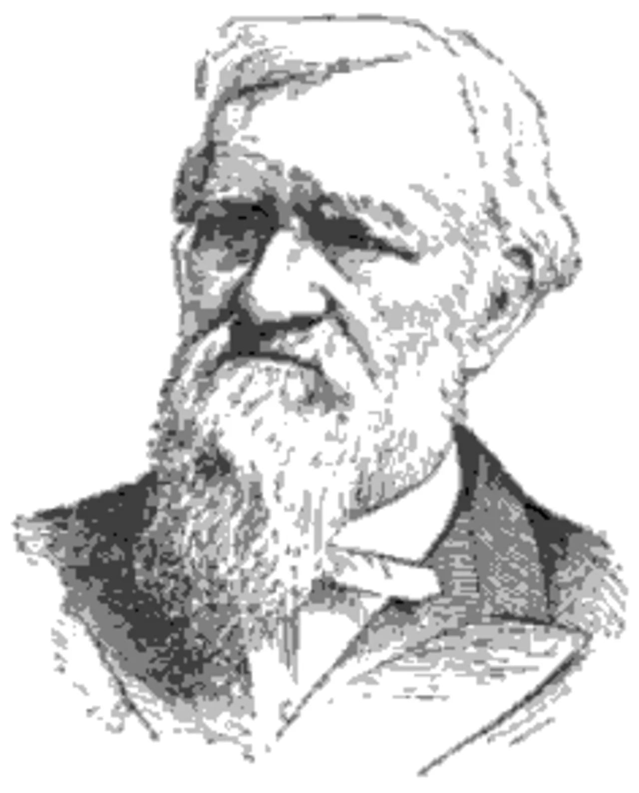 Porträt von Oliver Dyer (1824–1907) – Gedenkseite