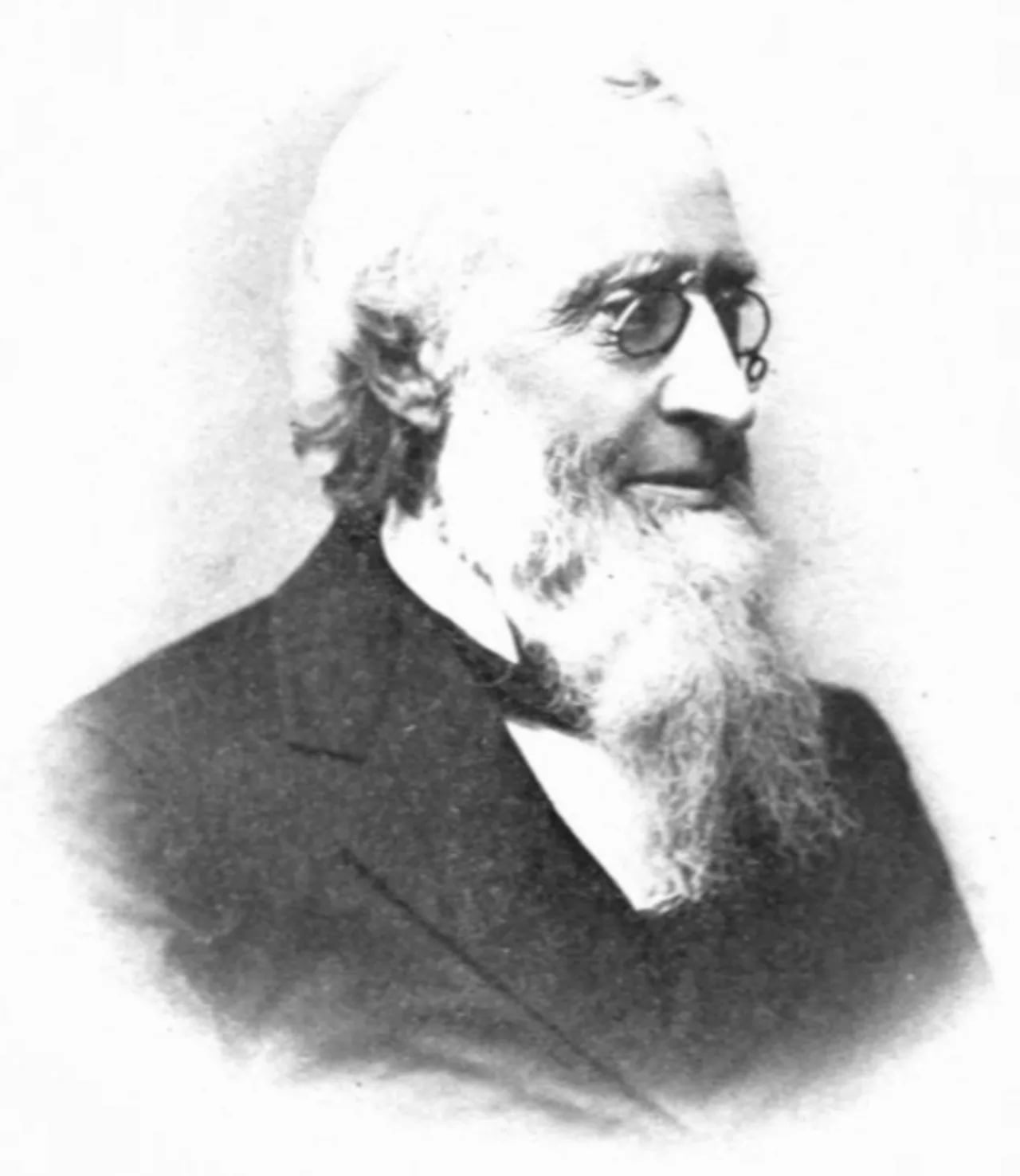 Portrait of Oliver Marcy (1820–1899) – memorial page
