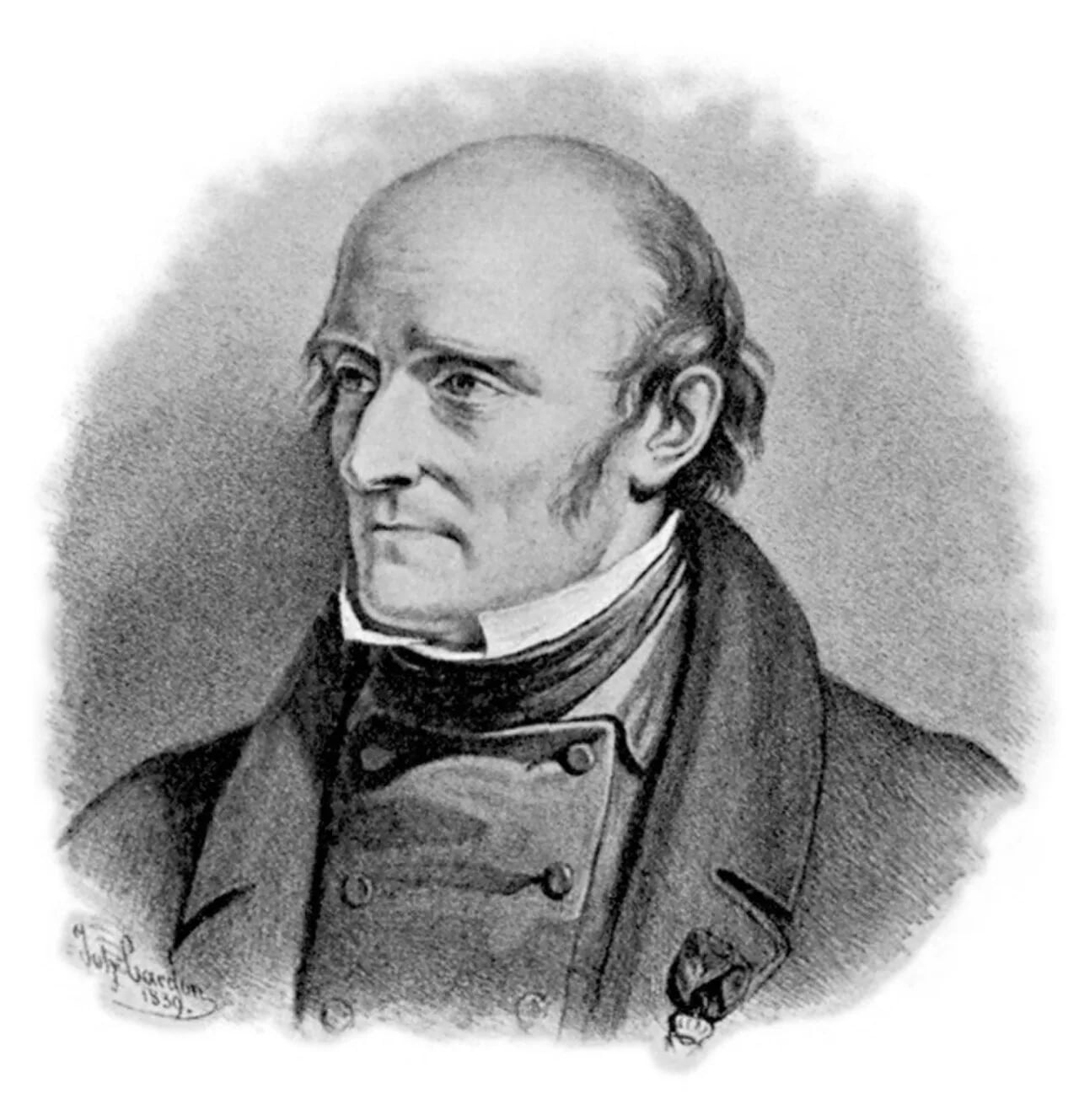 Porträt von Pehr Henrik Ling (1776–1839) – Gedenkseite