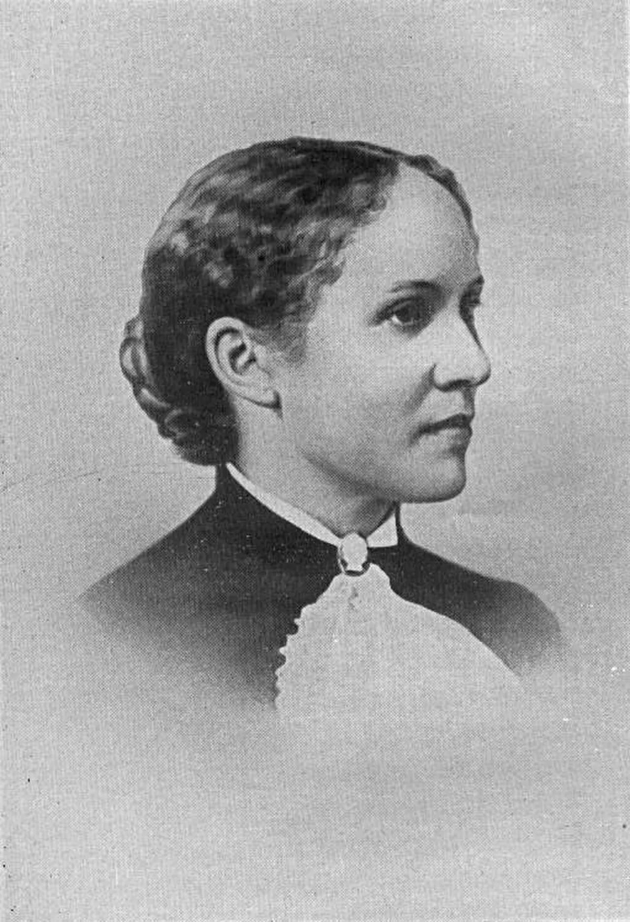 Porträt von Olivia A. Davidson (1854–1889) – Gedenkseite