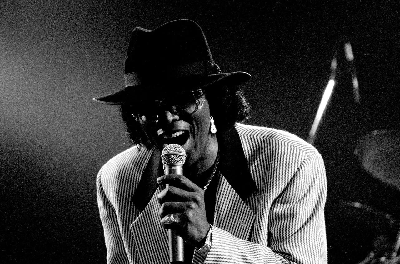 Portrait of Johnny Guitar Watson (1935–1996) – memorial page