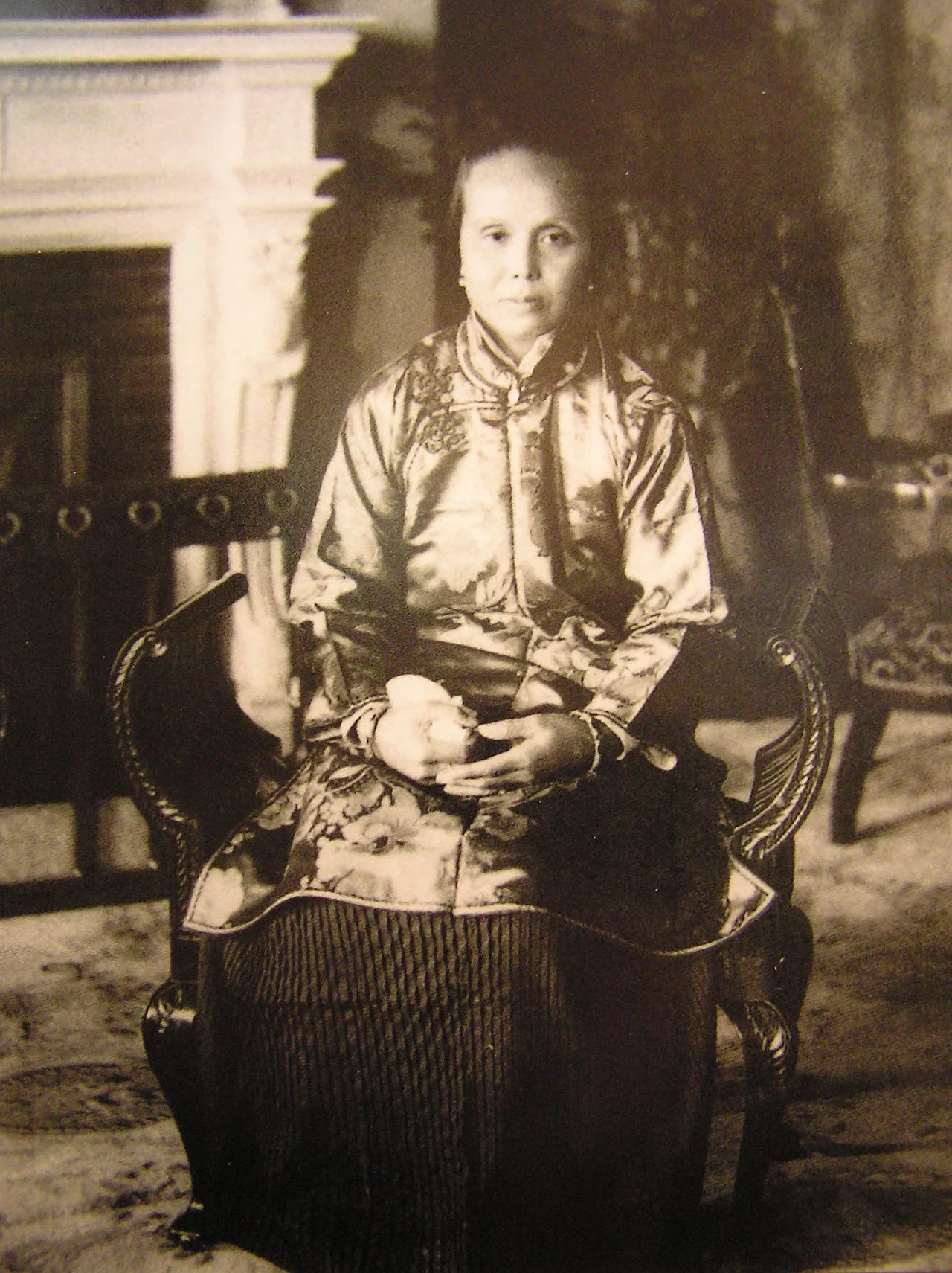 Porträt von Lu Muzhen (1867–1952) – Gedenkseite