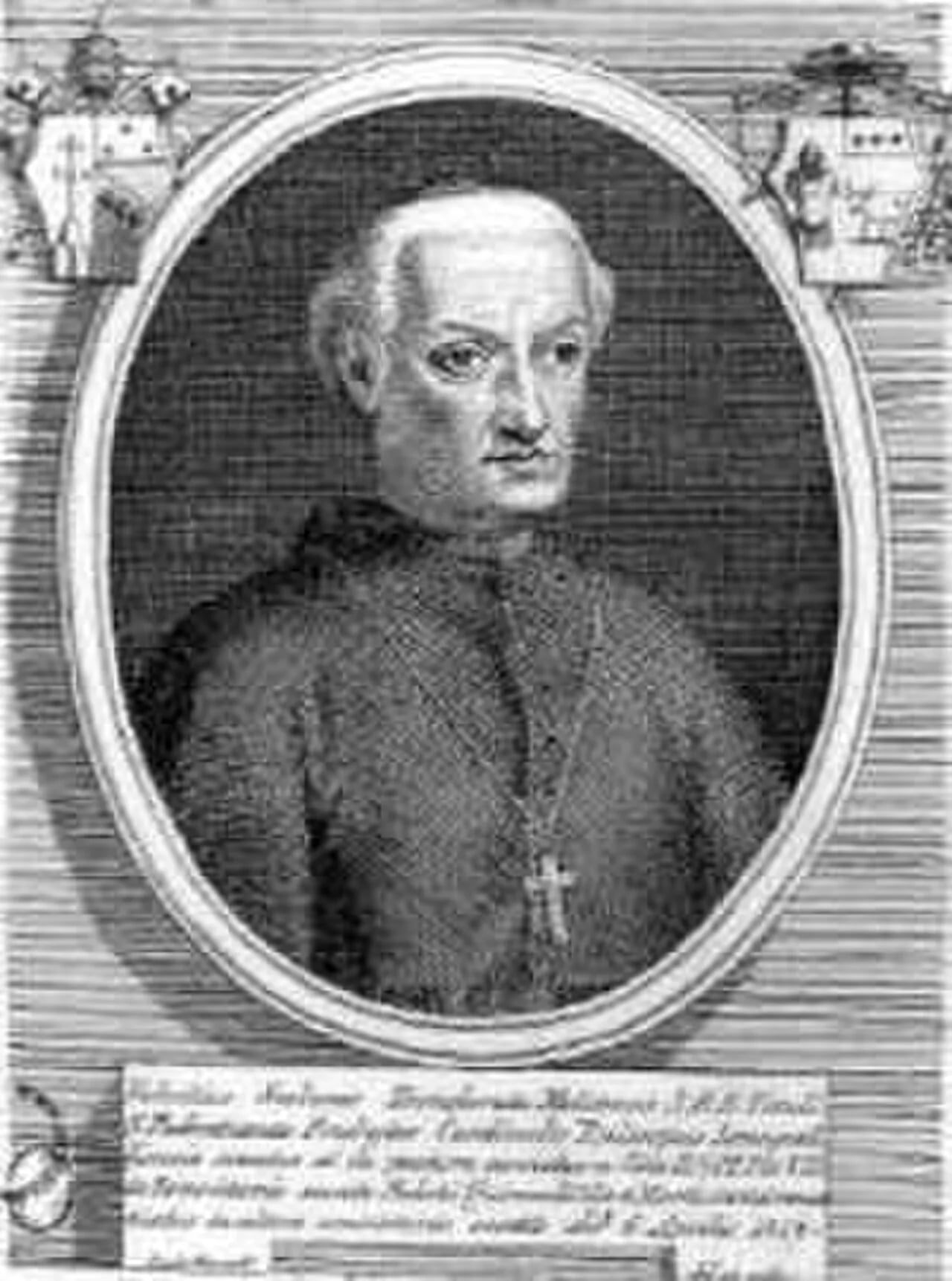 Porträt von Fabrizio Sceberras Testaferrata (1757–1843) – Gedenkseite