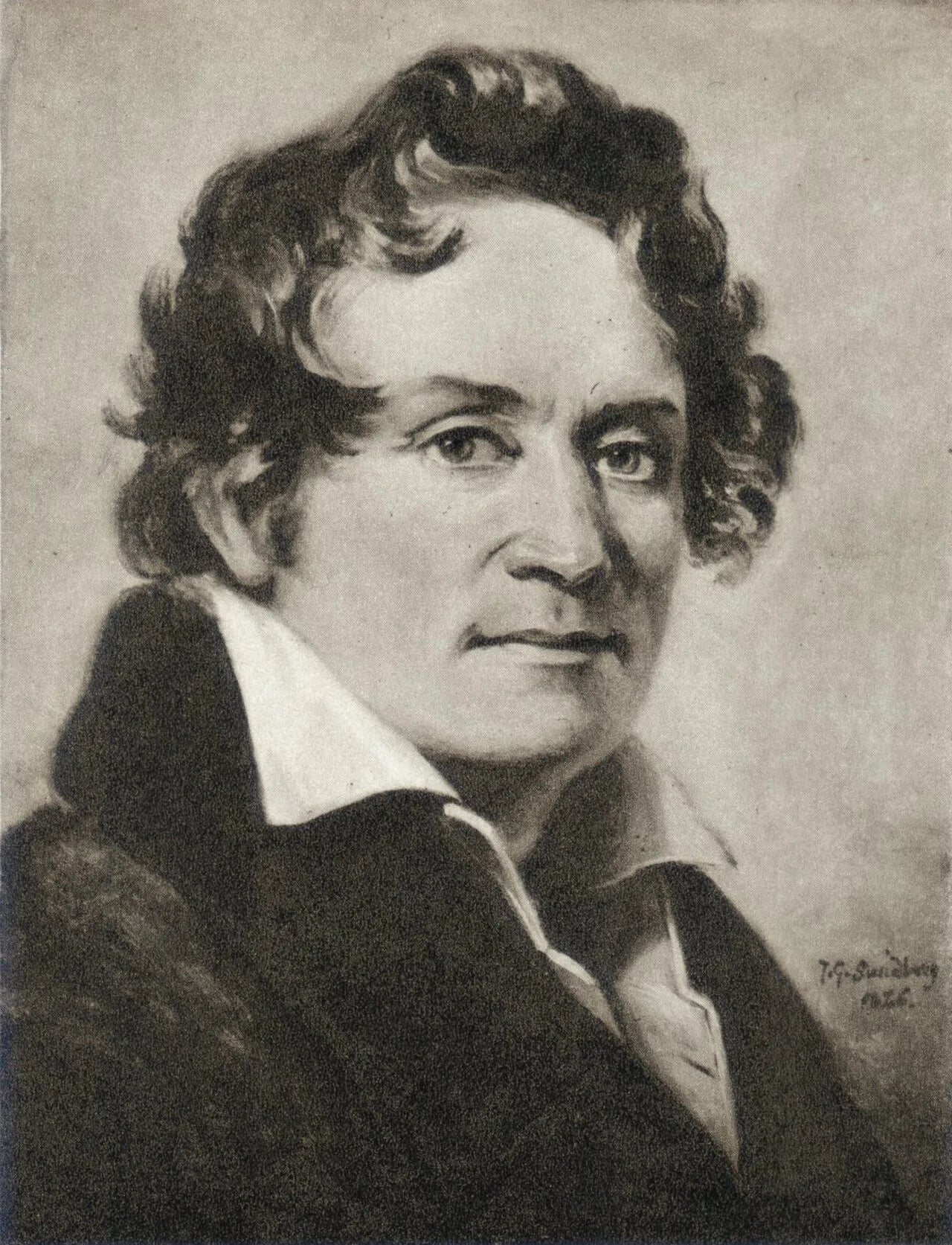 Porträt von Bernhard Crusell (1775–1838) – Gedenkseite