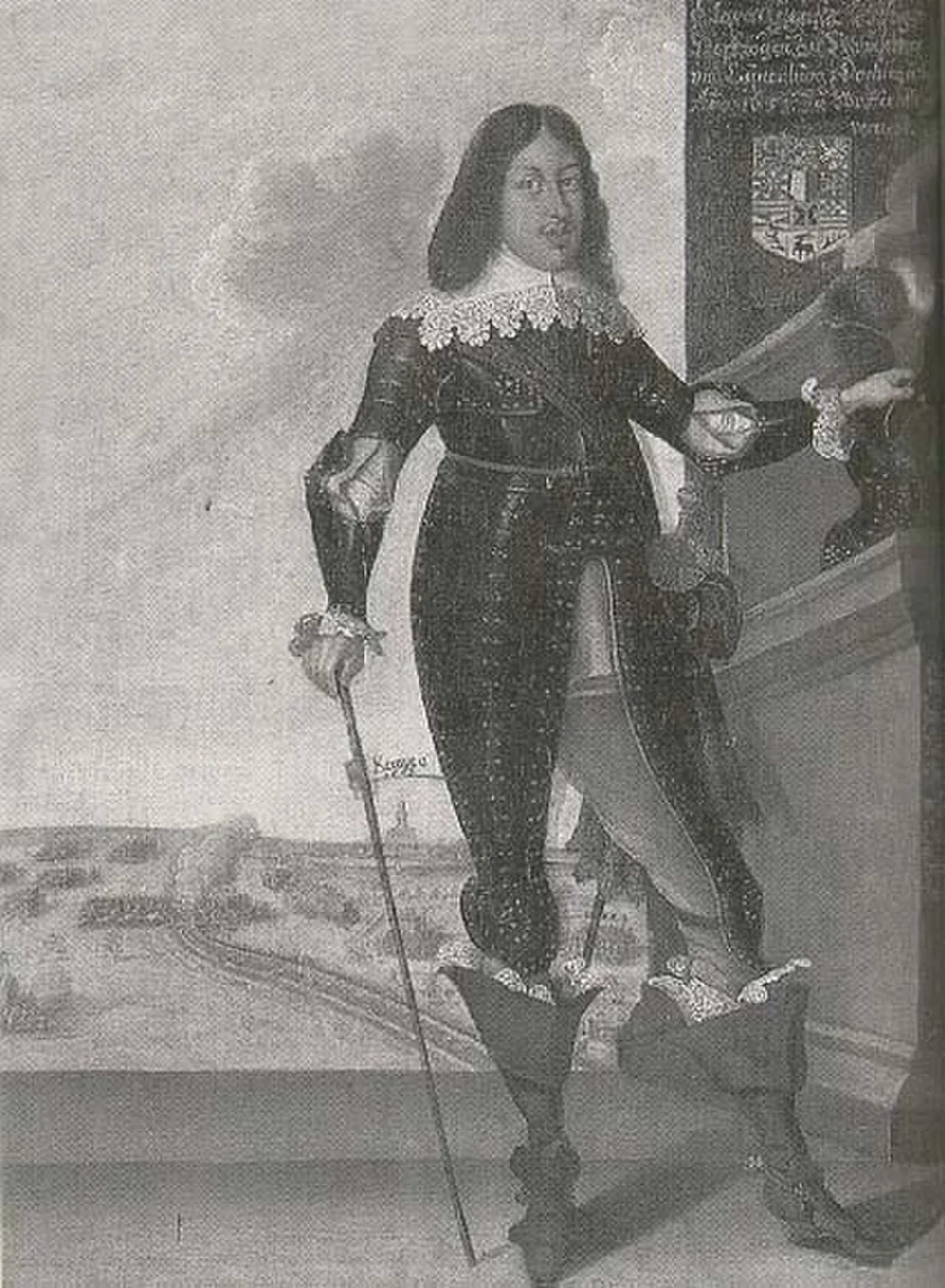 Porträt von Friedrich von Württemberg-Neuenstadt (1615–1682) – Gedenkseite