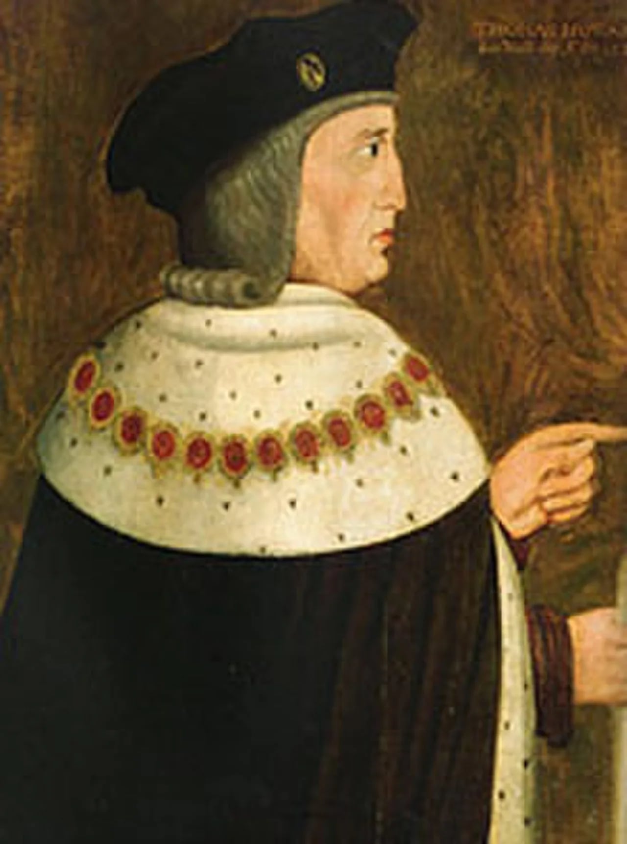 Porträt von Thomas Howard, 2. Duke of Norfolk (1443–1524) – Gedenkseite