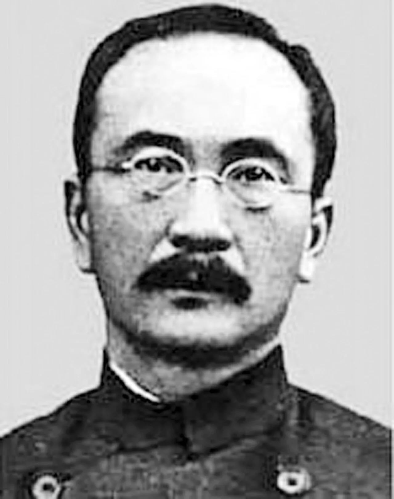 Porträt von Tang Shaoyi (1862–1938) – Gedenkseite
