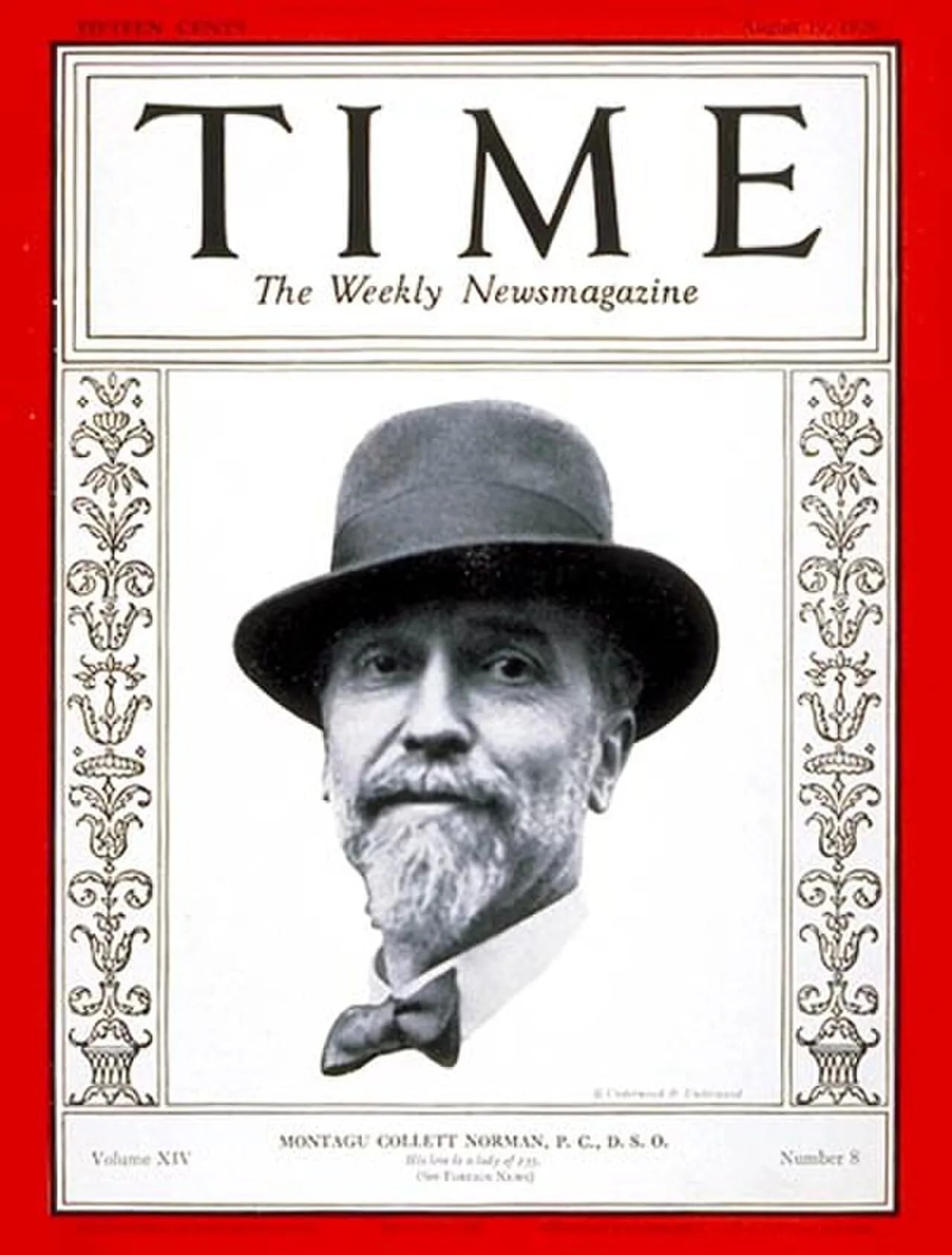 Portrait of Montagu Norman (1871–1950) – memorial page