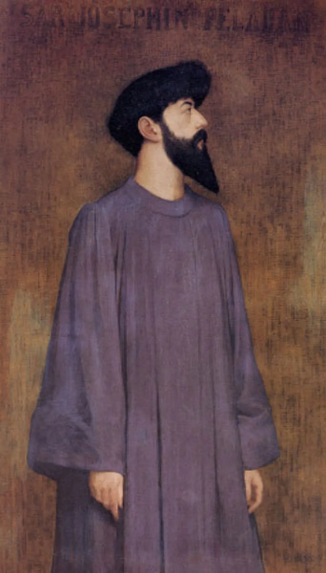 Porträt von Joséphin Peladan (1858–1918) – Gedenkseite
