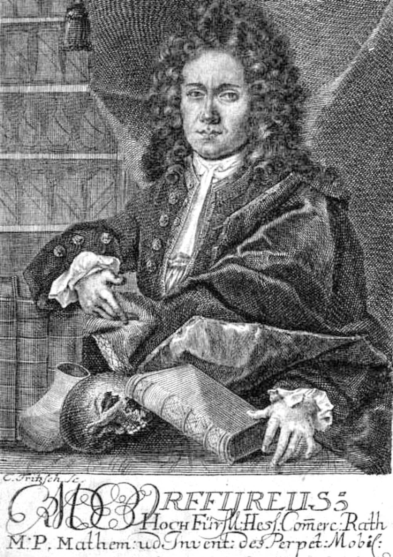 Porträt von Johann Bessler (1680–1745) – Gedenkseite