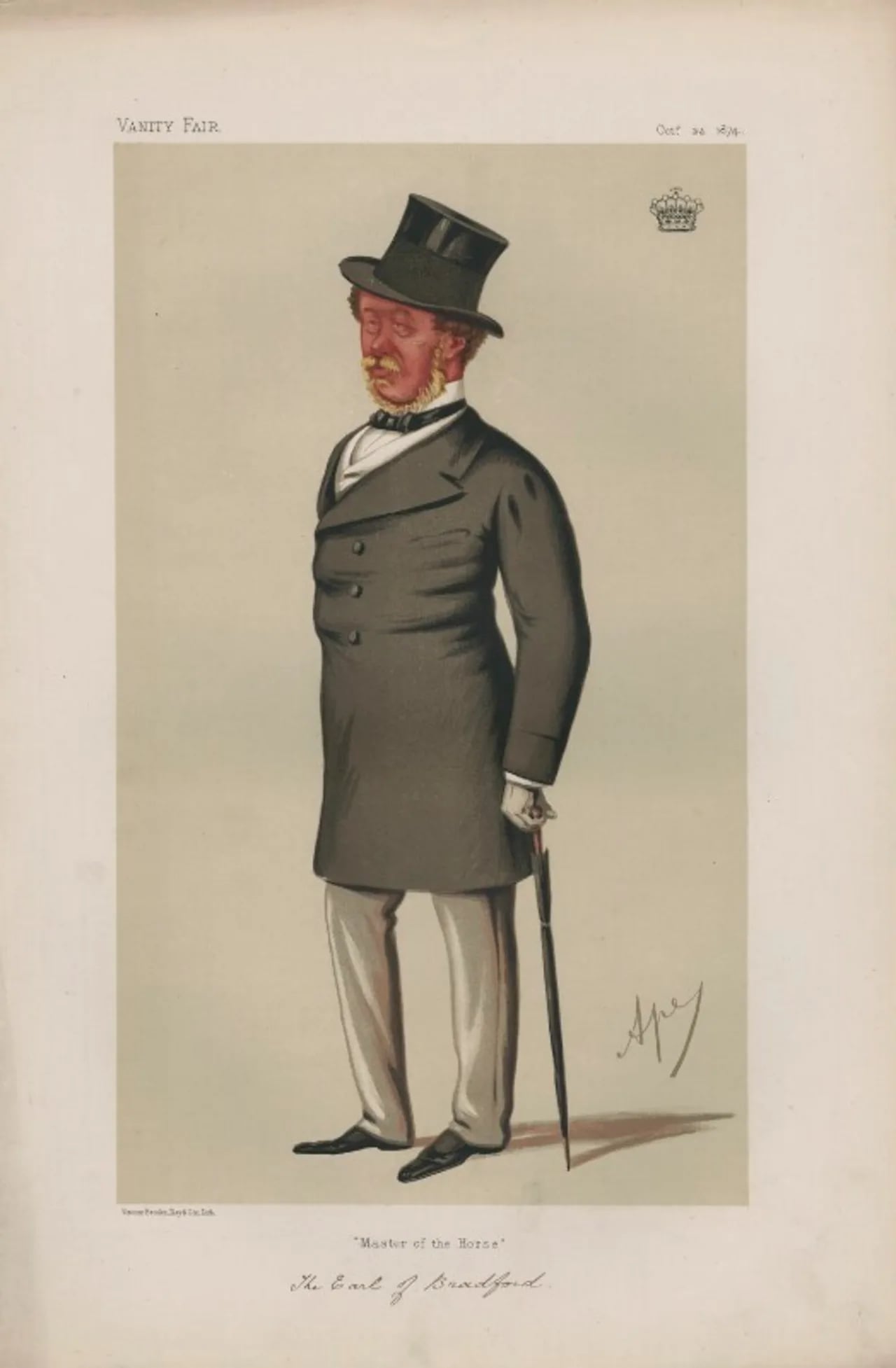 Portrait of Orlando Bridgeman, 3rd Earl of Bradford (1819–1898) – memorial page