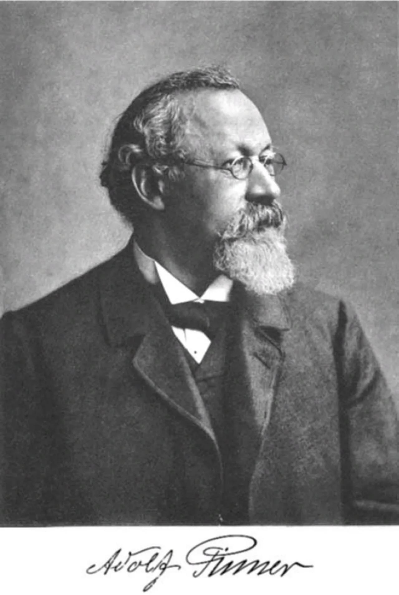 Portrait of Adolf Pinner (1842–1909) – memorial page