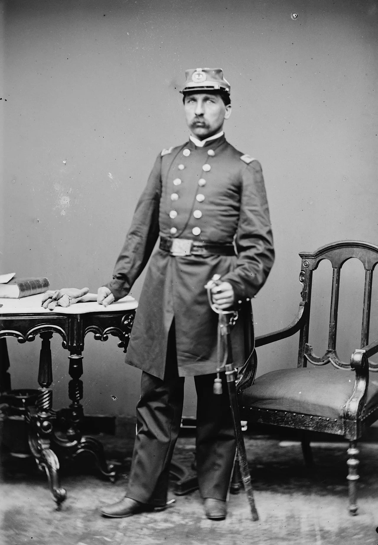 Portrait of Oscar Veniah Dayton (1827–1898) – memorial page