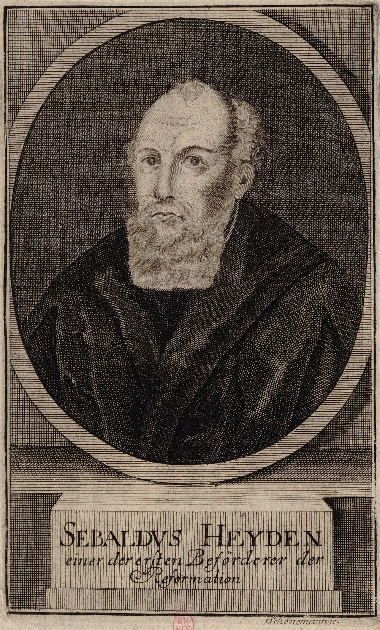 Porträt von Sebald Heyden (1499–1561) – Gedenkseite
