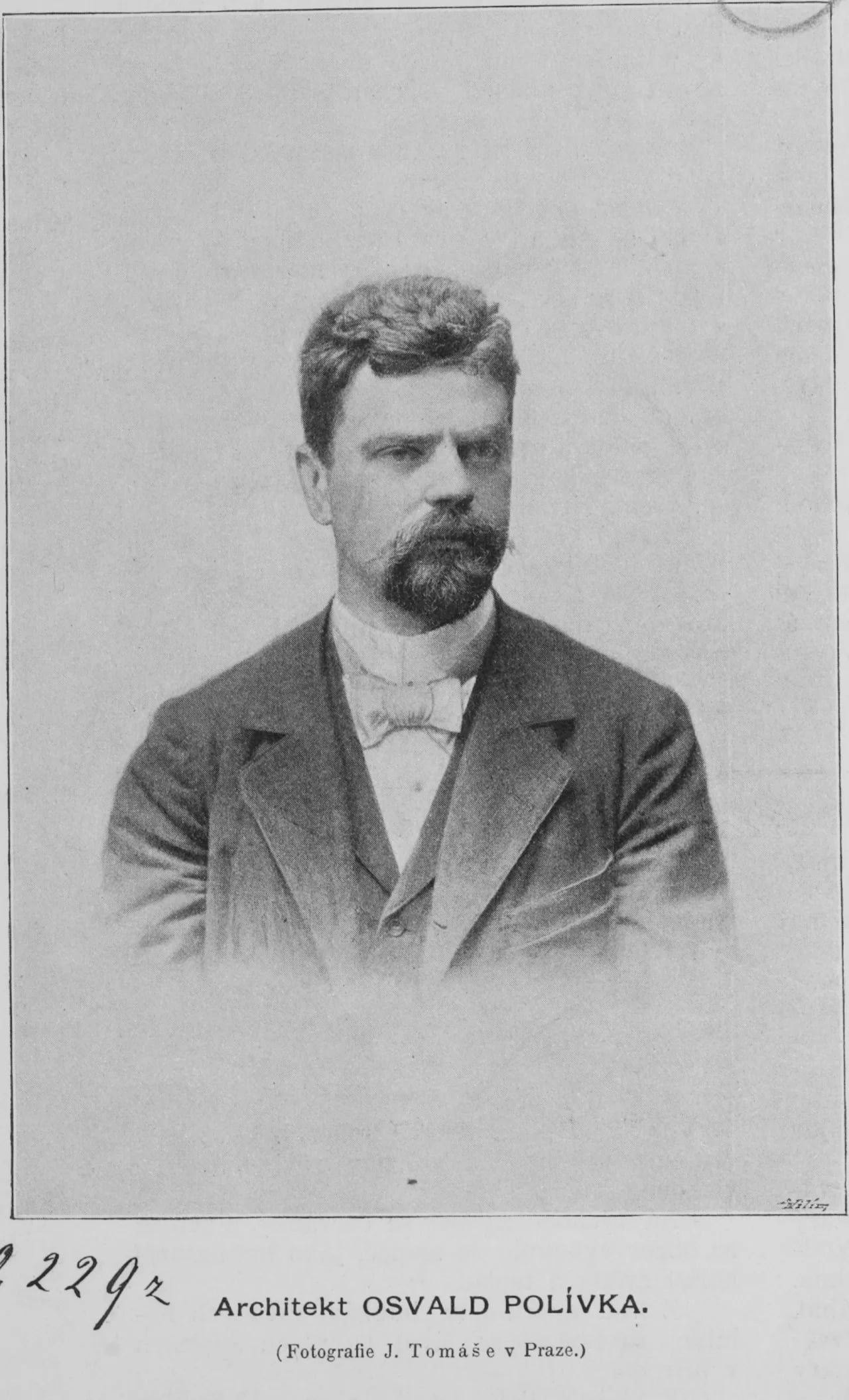 Porträt von Osvald Polívka (1859–1931) – Gedenkseite