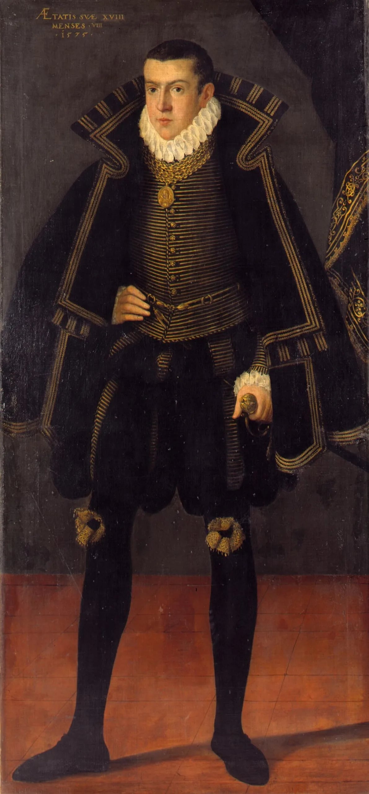 Porträt von Friedrich (1557–1597) – Gedenkseite