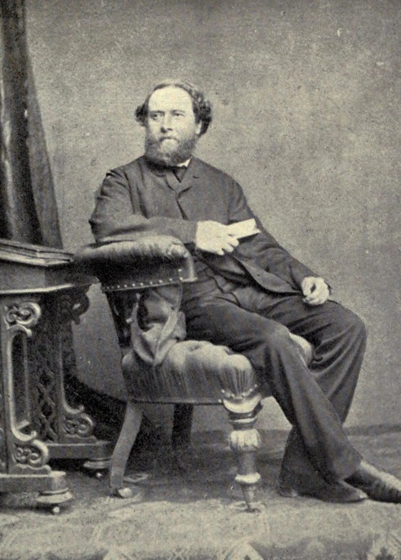 Porträt von John Westland Marston (1819–1890) – Gedenkseite