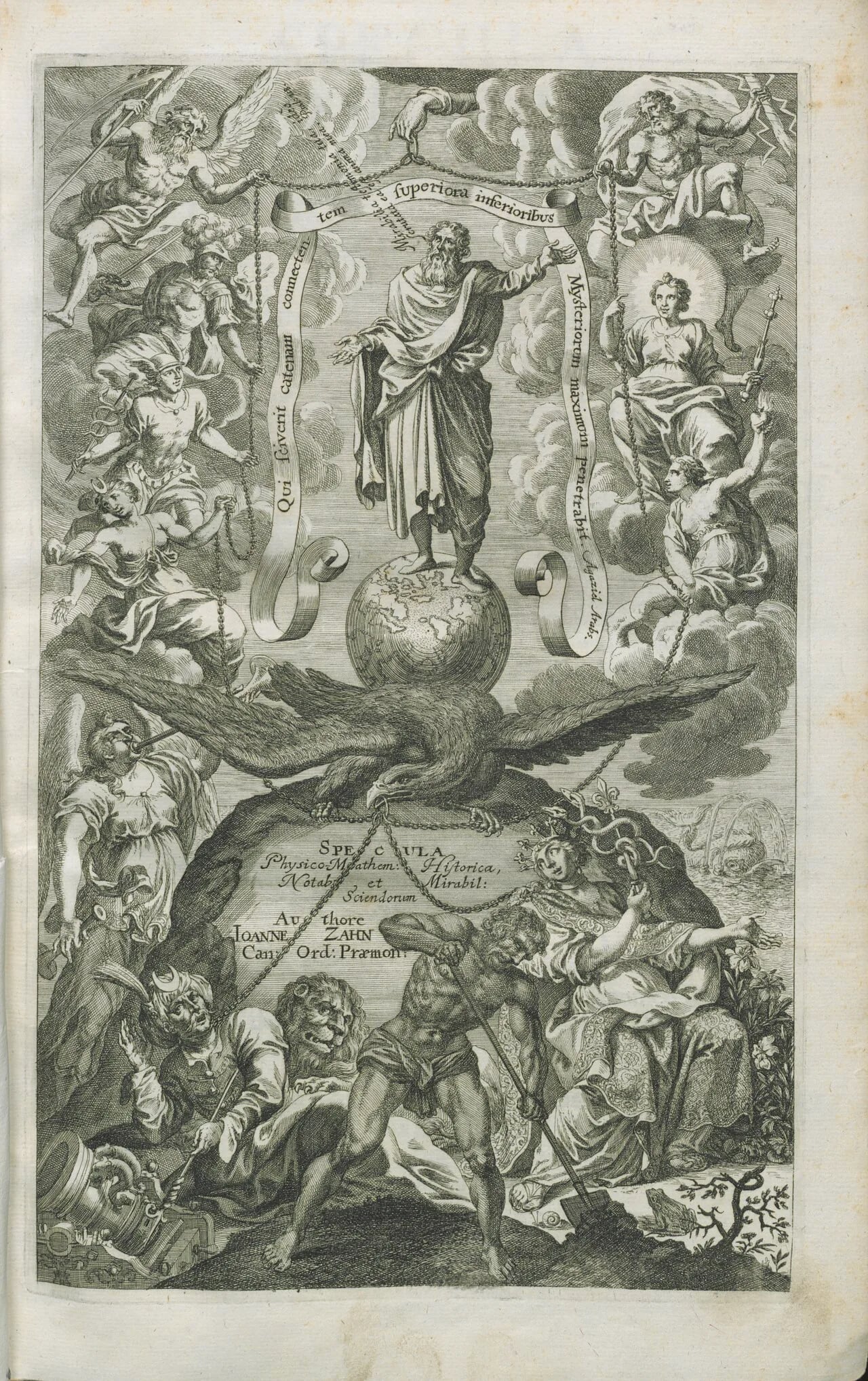 Porträt von Johann Zahn (1641–1707) – Gedenkseite