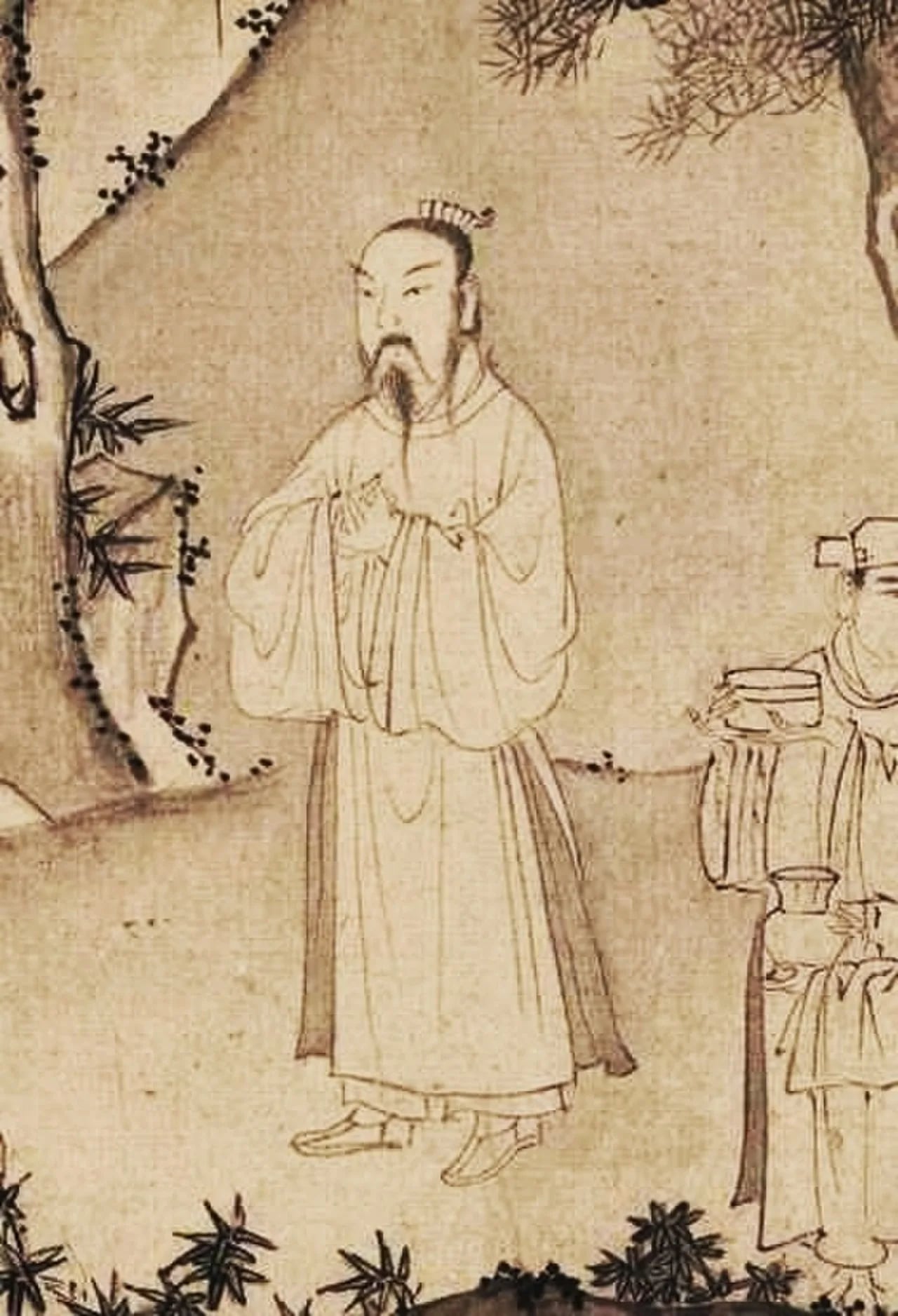 Porträt von Trần Anh Tông (1276–1320) – Gedenkseite