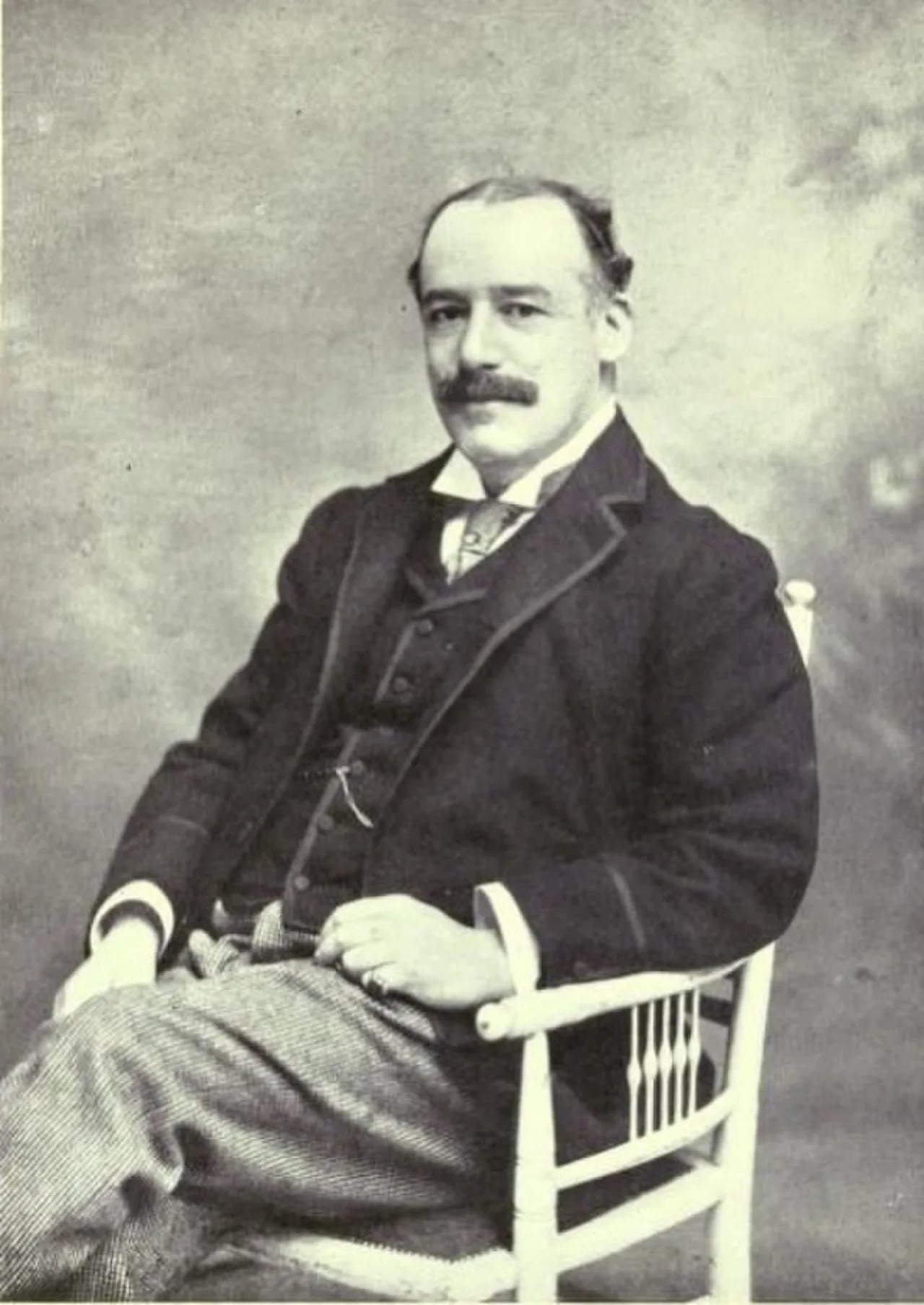 Portrait of Owen Hall (1853–1907) – memorial page