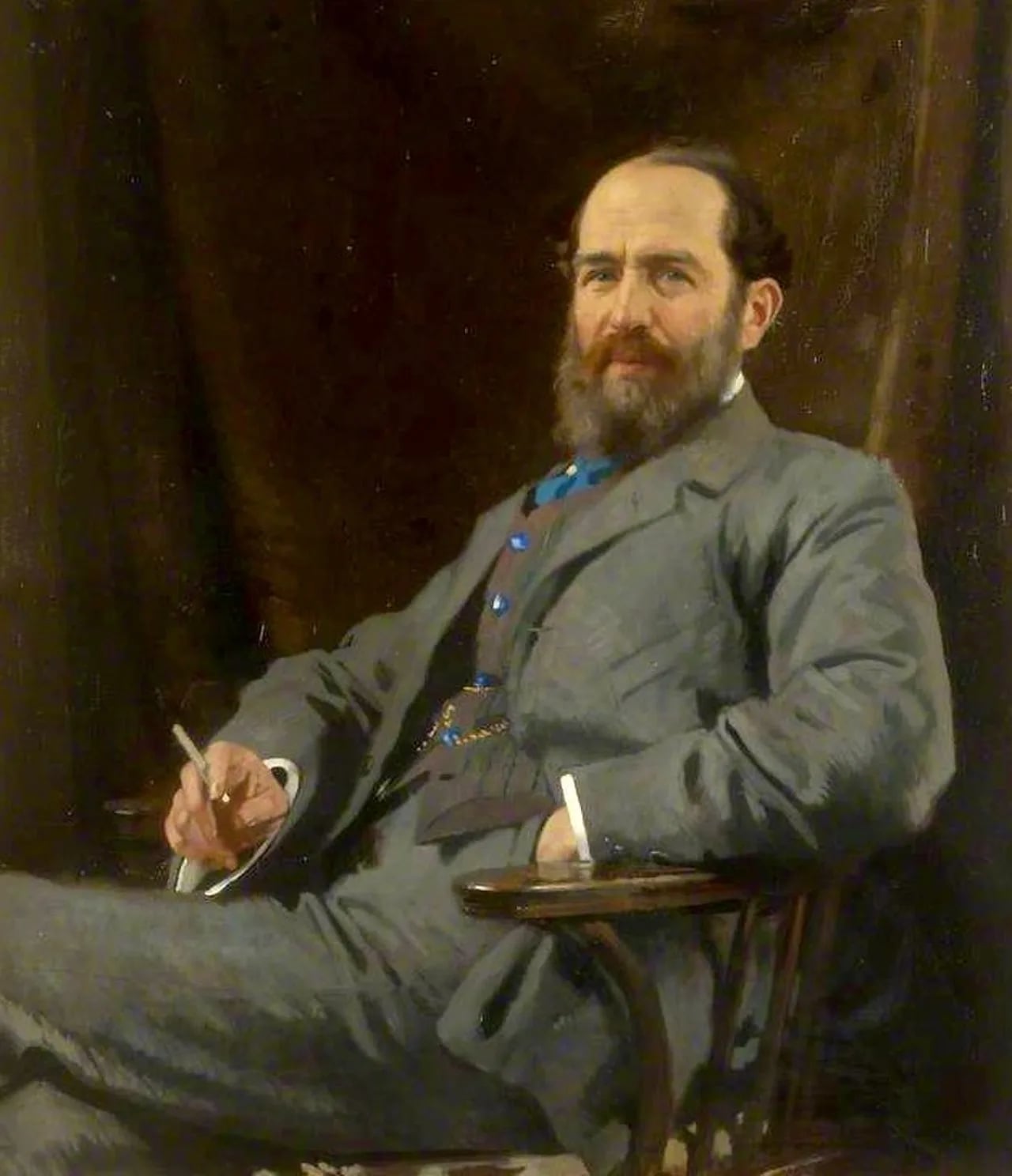 Porträt von Arthur Schuster (1851–1934) – Gedenkseite