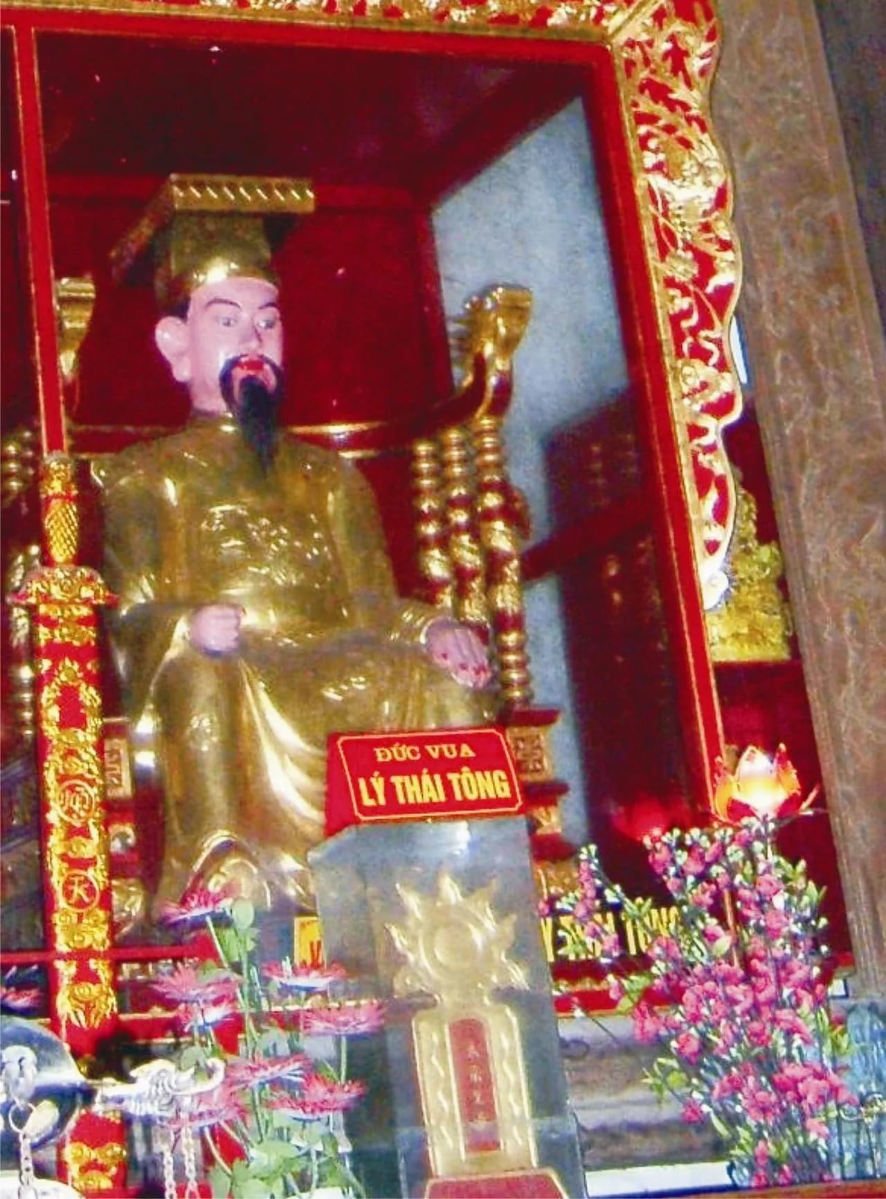 Porträt von Lý Thái Tông (1000–1054) – Gedenkseite