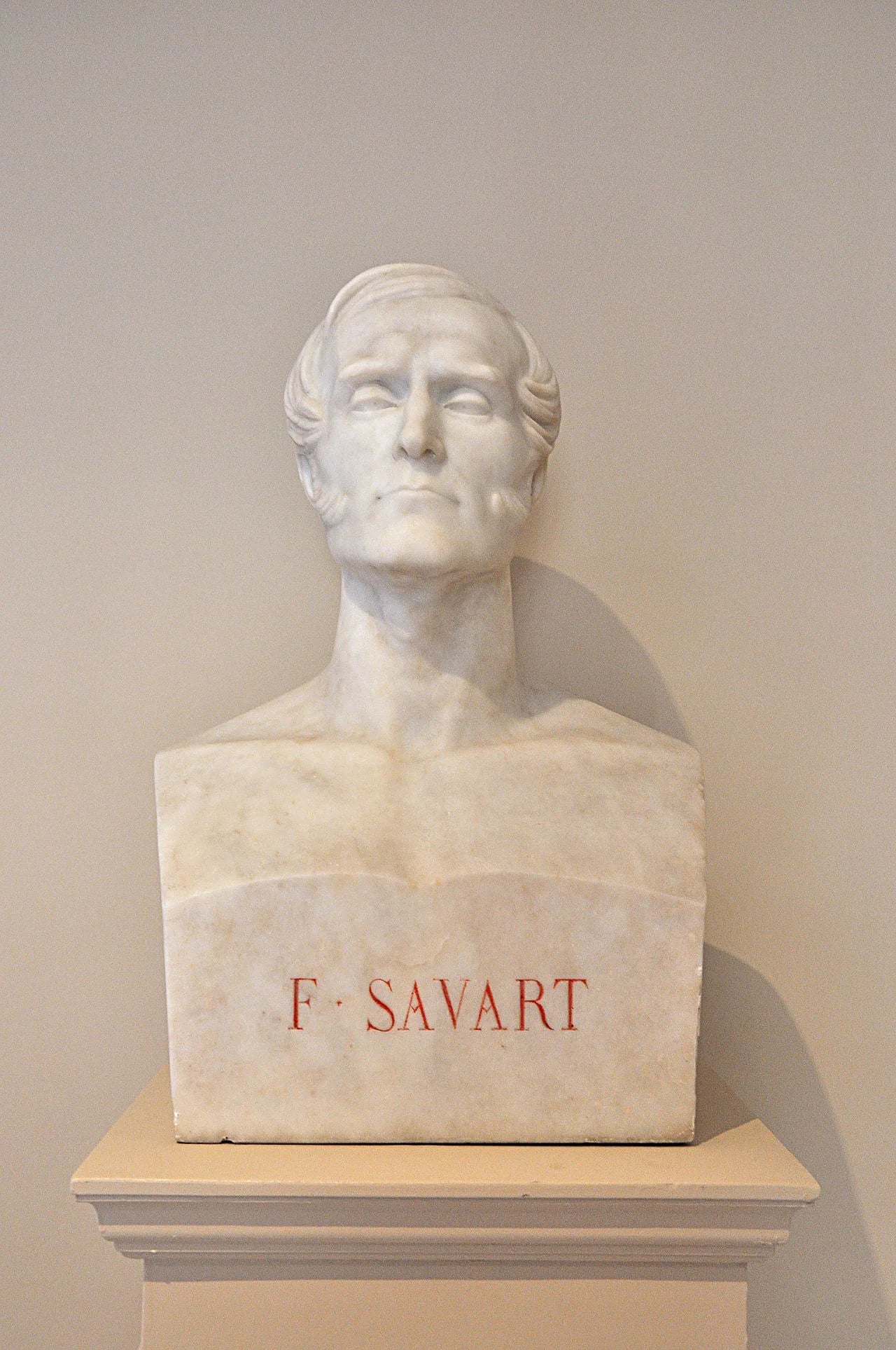 Porträt von Félix Savart (1791–1841) – Gedenkseite