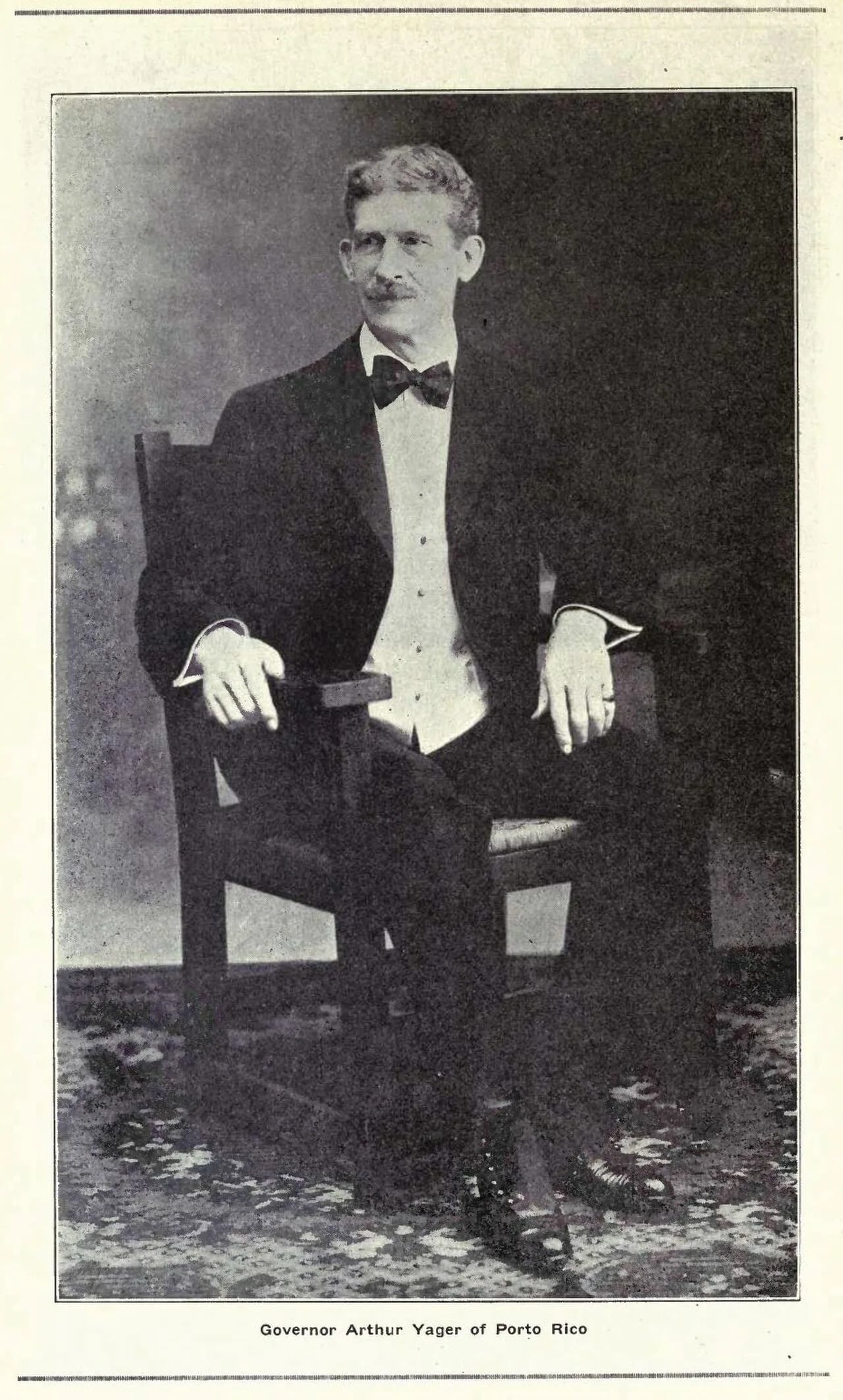 Portrait of Arthur Yager (1858–1941) – memorial page