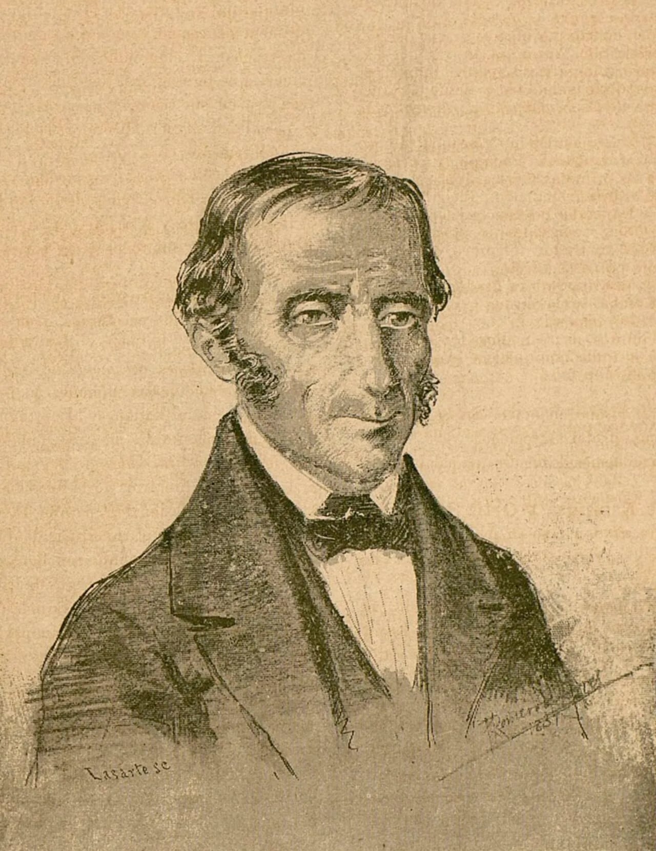 Porträt von Pablo Montesino Cáceres (1781–1849) – Gedenkseite