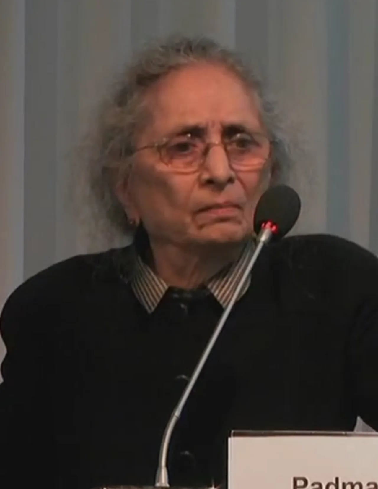 Porträt von Padma Desai (1931–2023) – Gedenkseite
