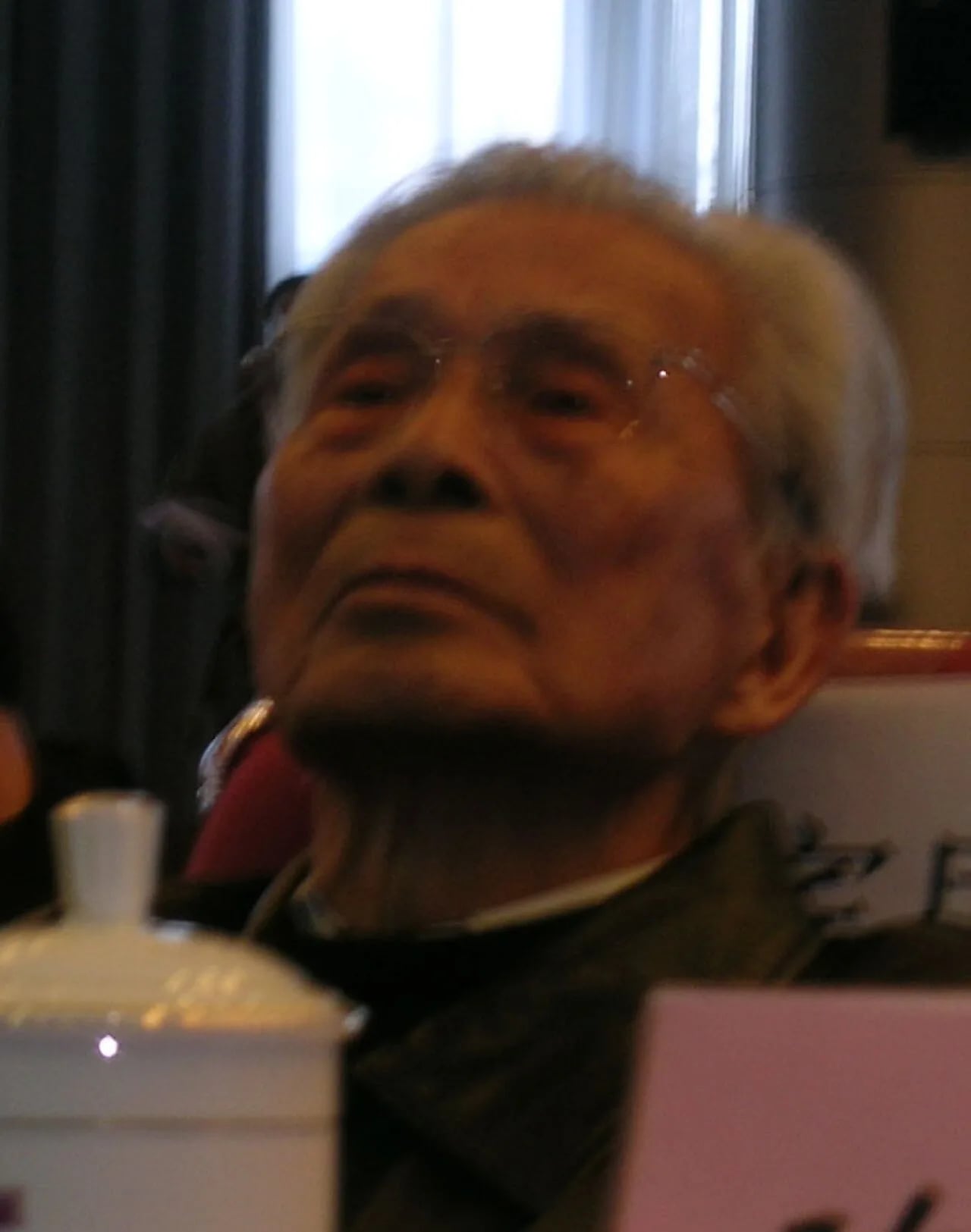 Porträt von Wu Guanzhong (1919–2010) – Gedenkseite