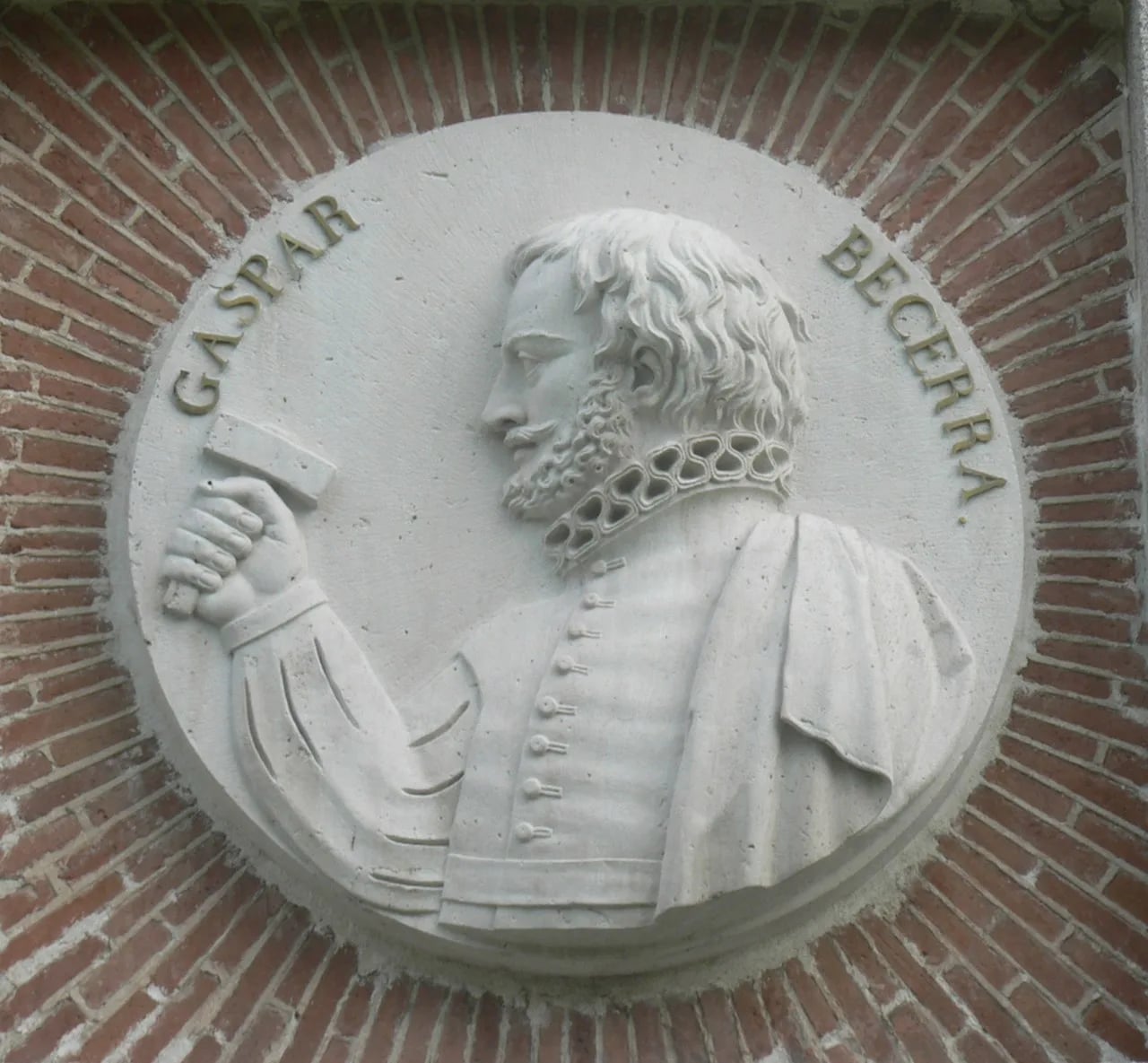 Porträt von Gaspar Becerra (1520–1568) – Gedenkseite