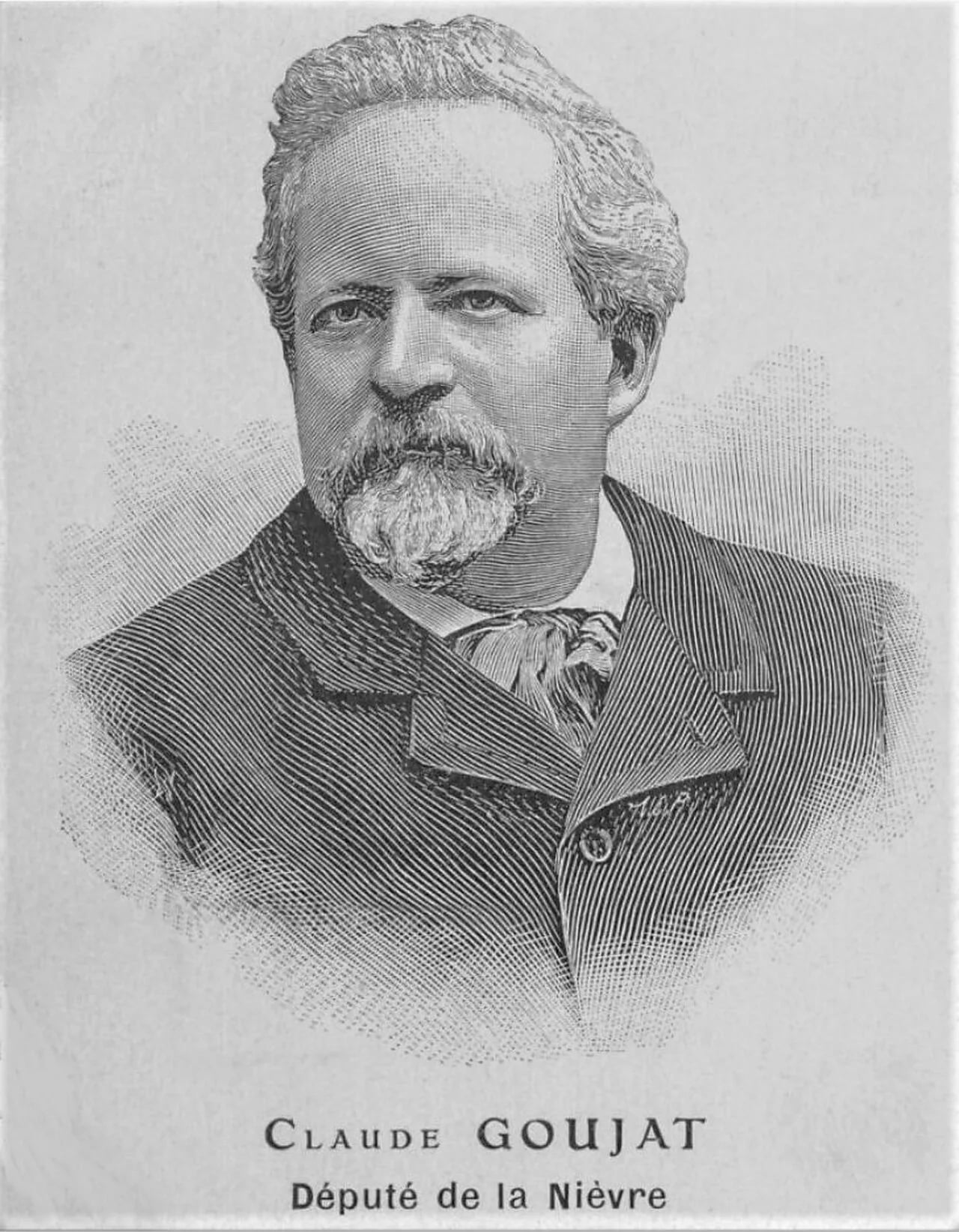 Portrait of Claude Goujat (1845–1926) – memorial page