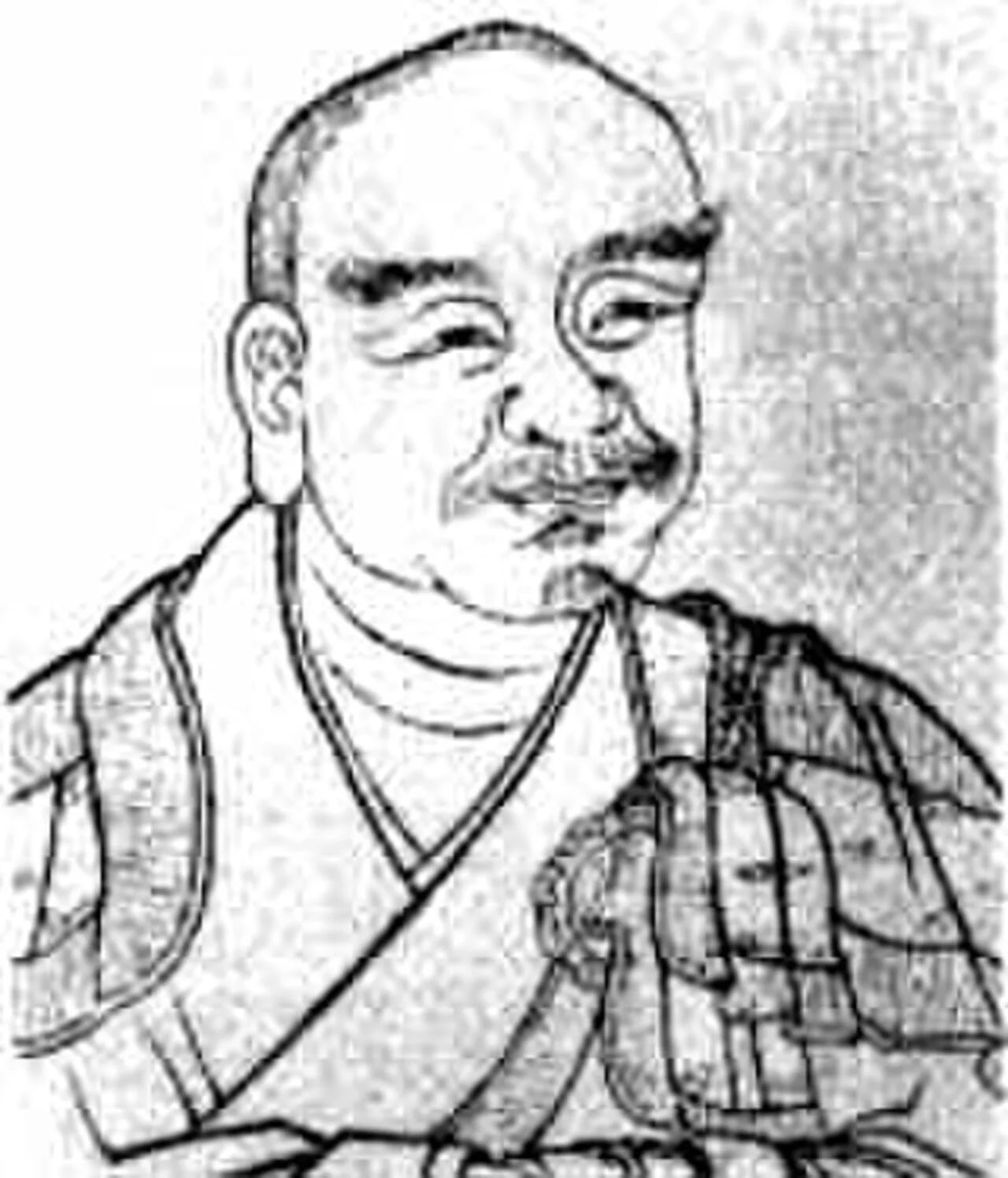 Porträt von Nanyue Huairang (677–744) – Gedenkseite