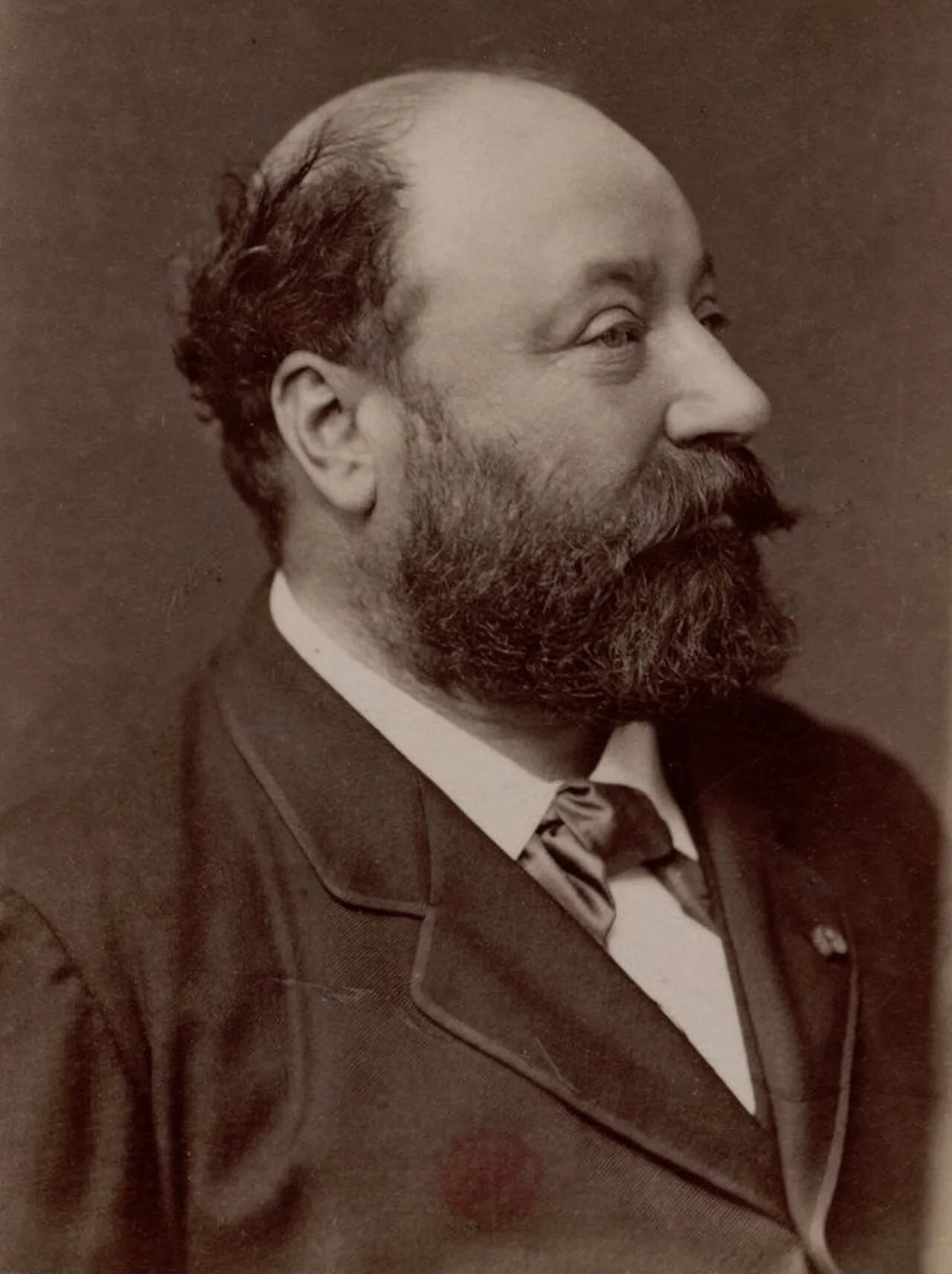 Porträt von Charles Célestin Joseph Thoinnet de la Turmelière (1824–1887) – Gedenkseite