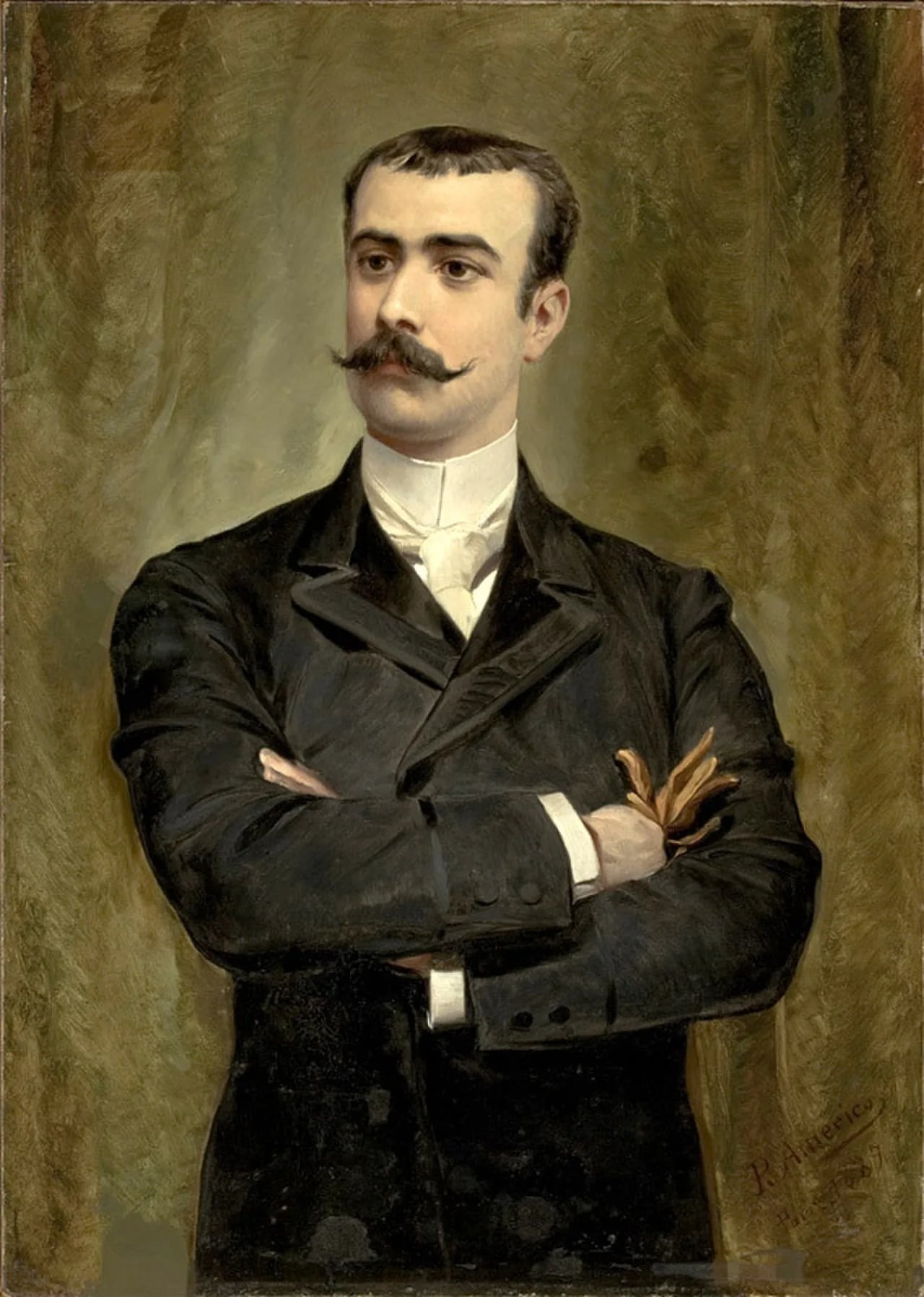 Portrait of Antônio Caio da Silva Prado (1853–1889) – memorial page