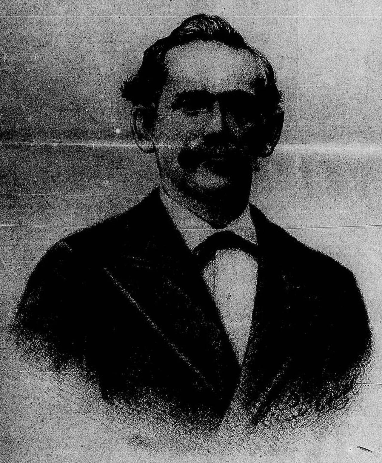 Porträt von Severiano Ribeiro da Cunha (1831–1876) – Gedenkseite