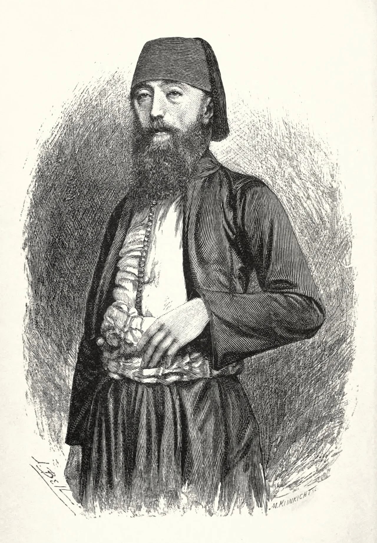 Porträt von Edward Henry Palmer (1840–1882) – Gedenkseite