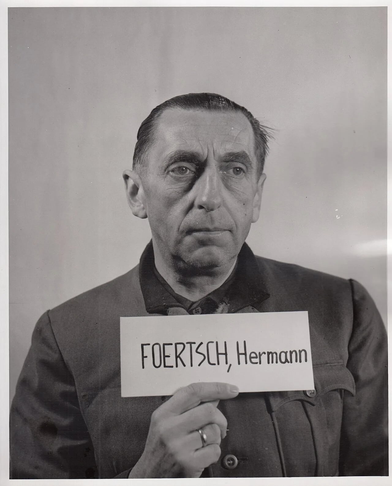 Porträt von Hermann Foertsch (1895–1961) – Gedenkseite